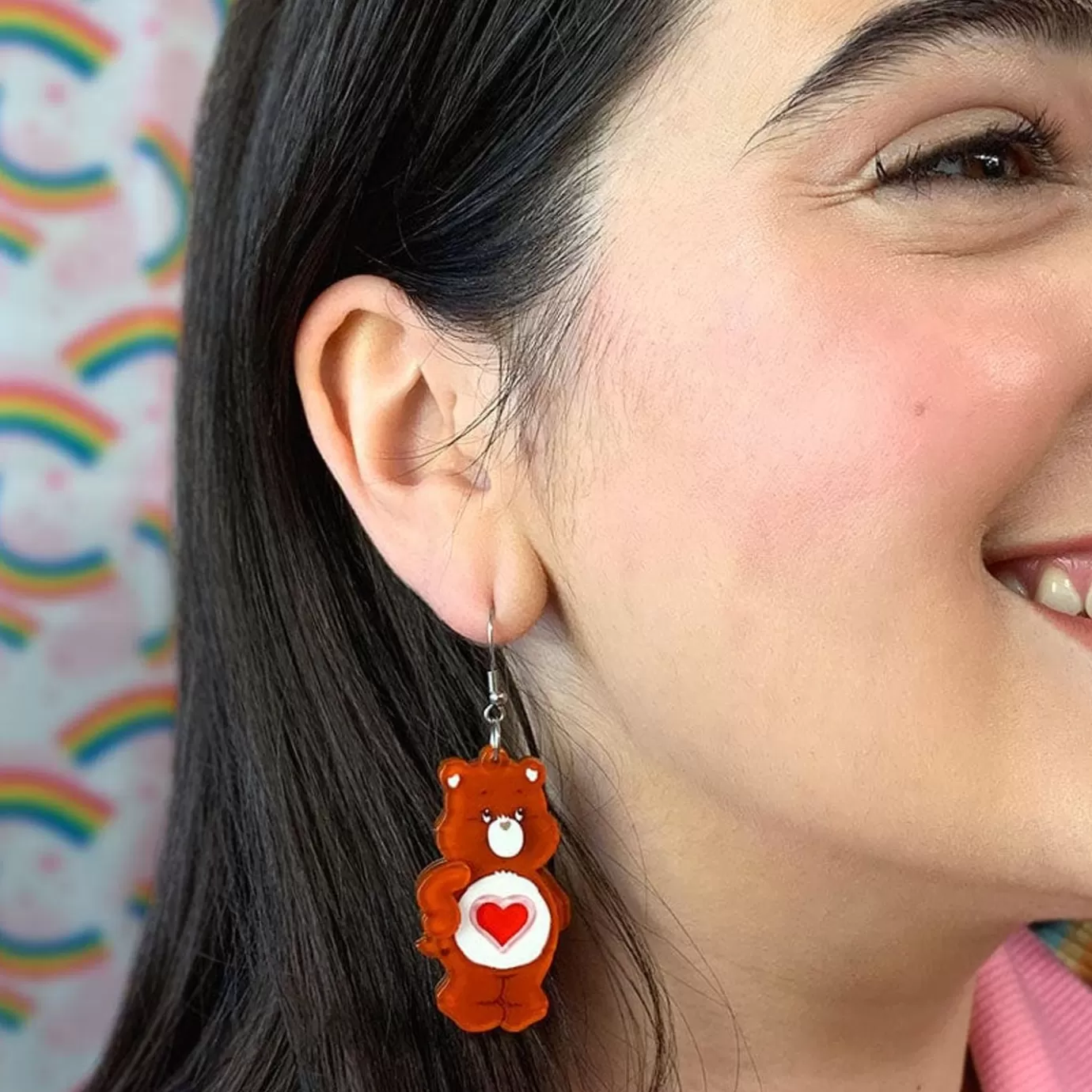 Erstwilder Tenderheart Bear Earrings* Earrings