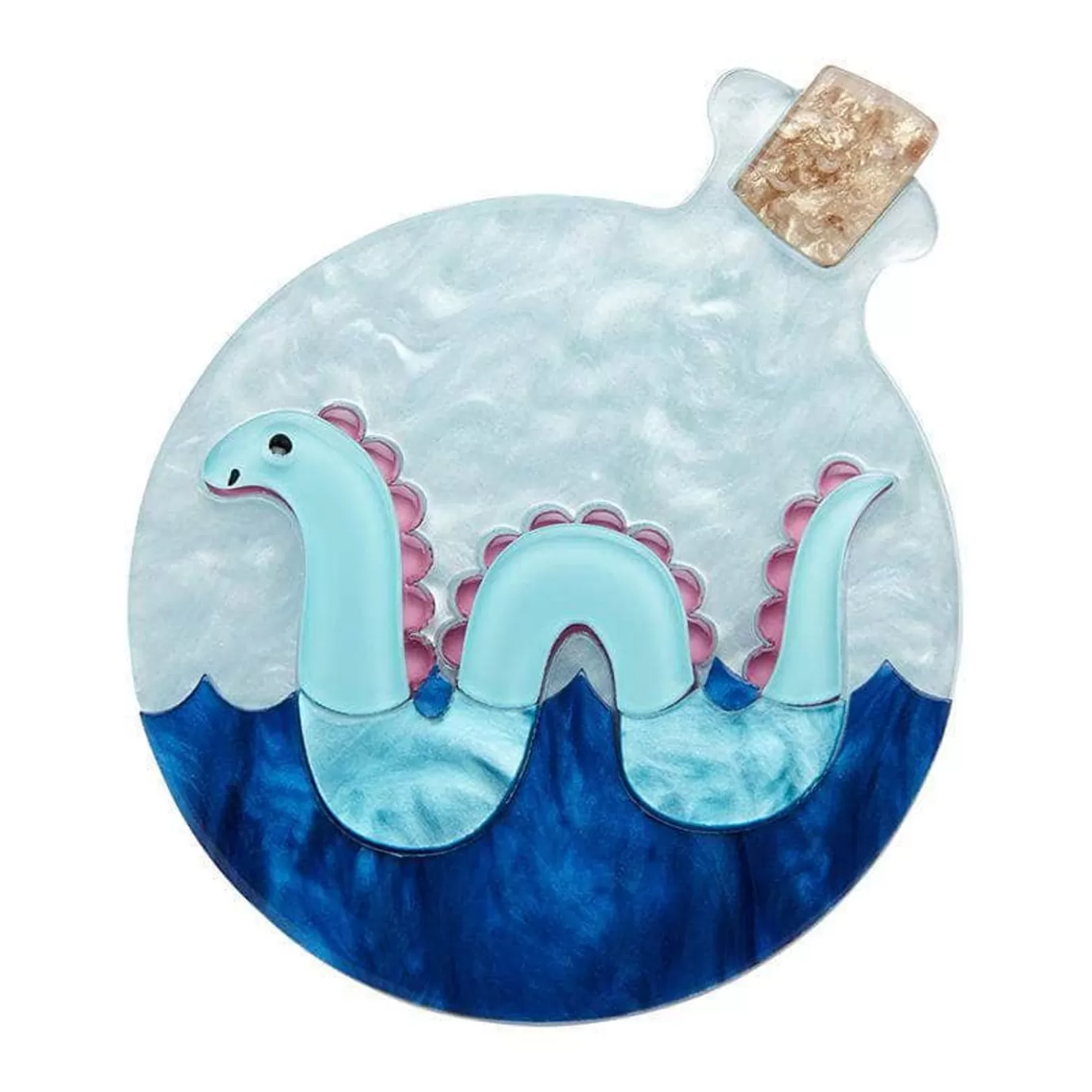 Erstwilder Tess Of Loch Ness Brooch* Brooches