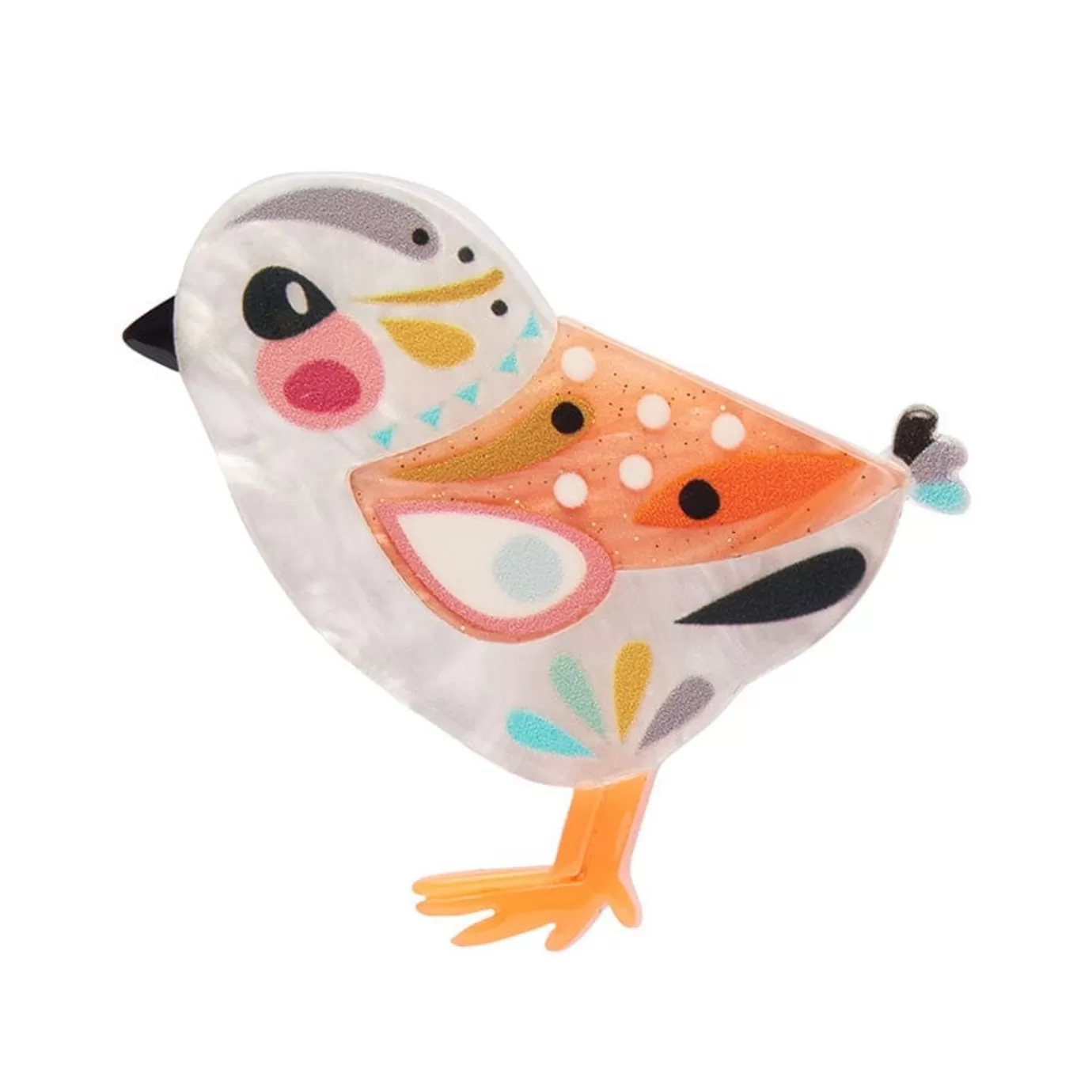 Erstwilder The Balanced Baby Sandpiper Mini Brooch* Brooches