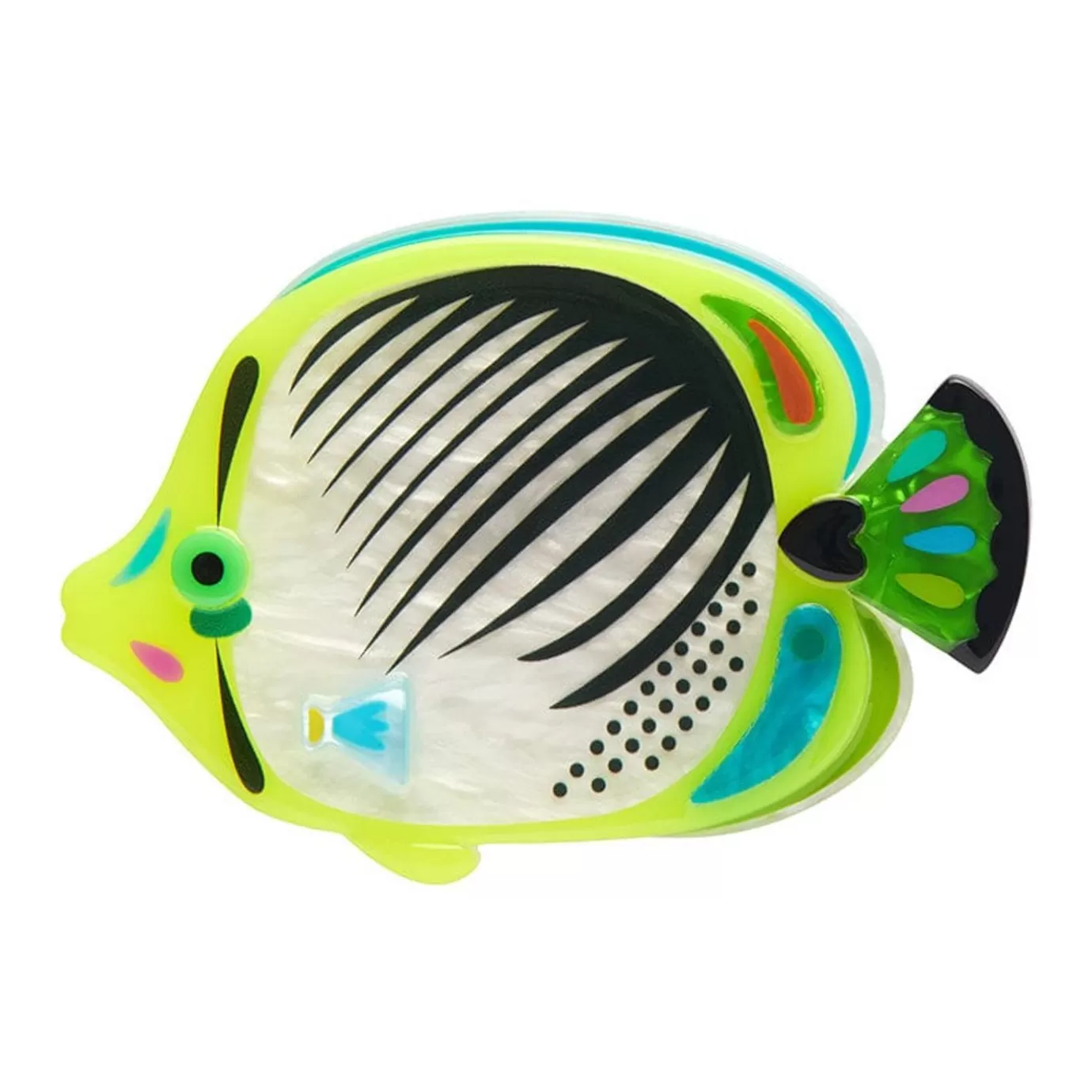 Erstwilder The Bedazzling Butterflyfish Brooch* Brooches