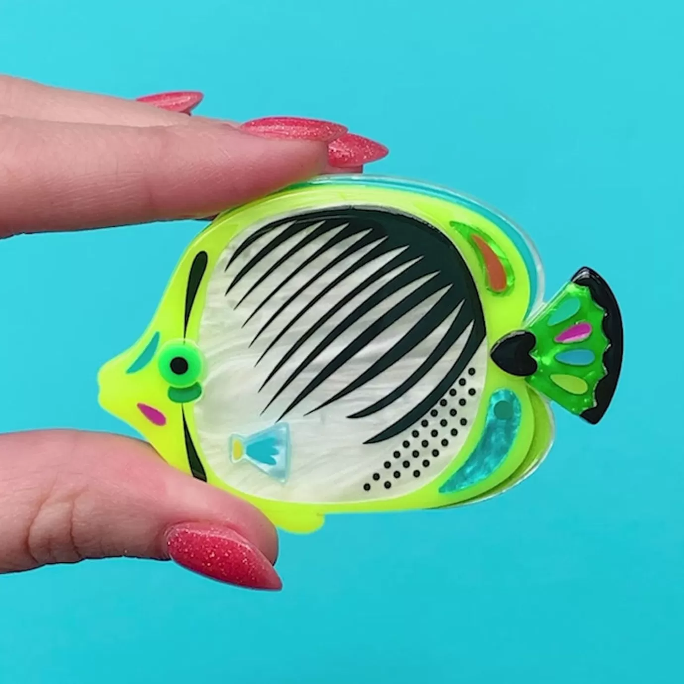 Erstwilder The Bedazzling Butterflyfish Brooch* Brooches