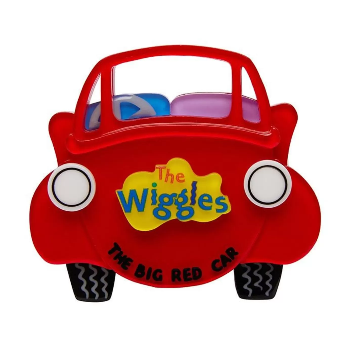 Erstwilder The Big Red Car Brooch* Brooches