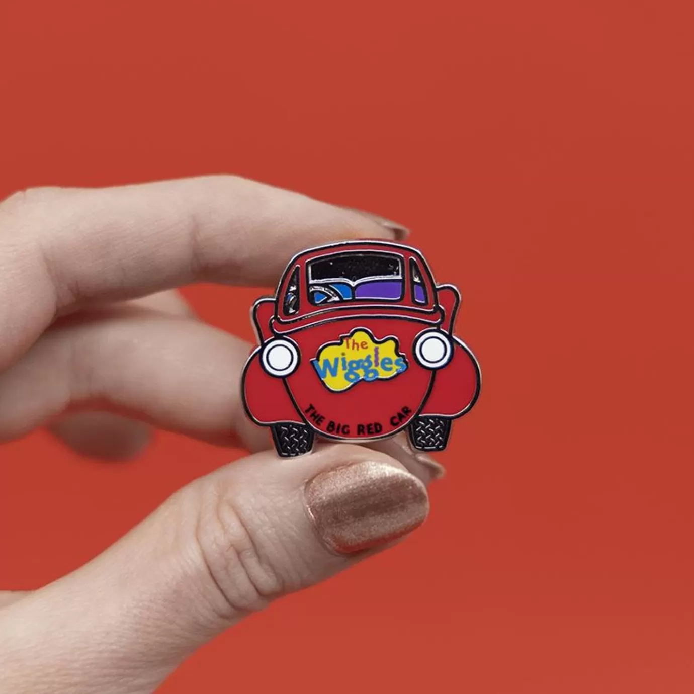 Erstwilder The Big Red Car Enamel Pin* Enamel Pins
