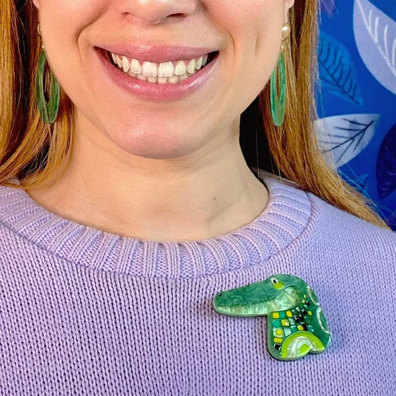 Erstwilder The Big Saltie Croc Brooch* Brooches