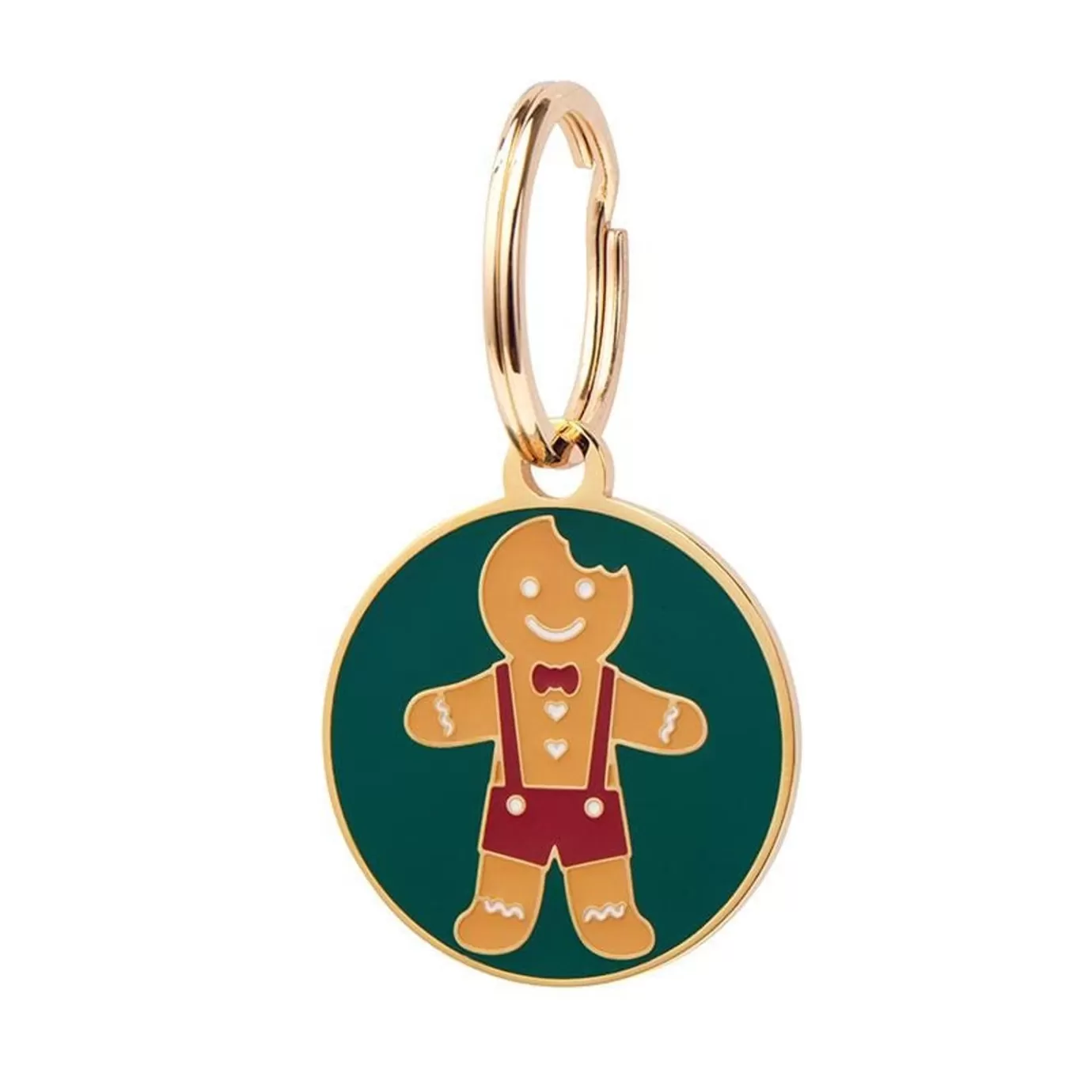 Erstwilder The Bite Before Christmas Enamel Pet Charm* Enamel Key Rings