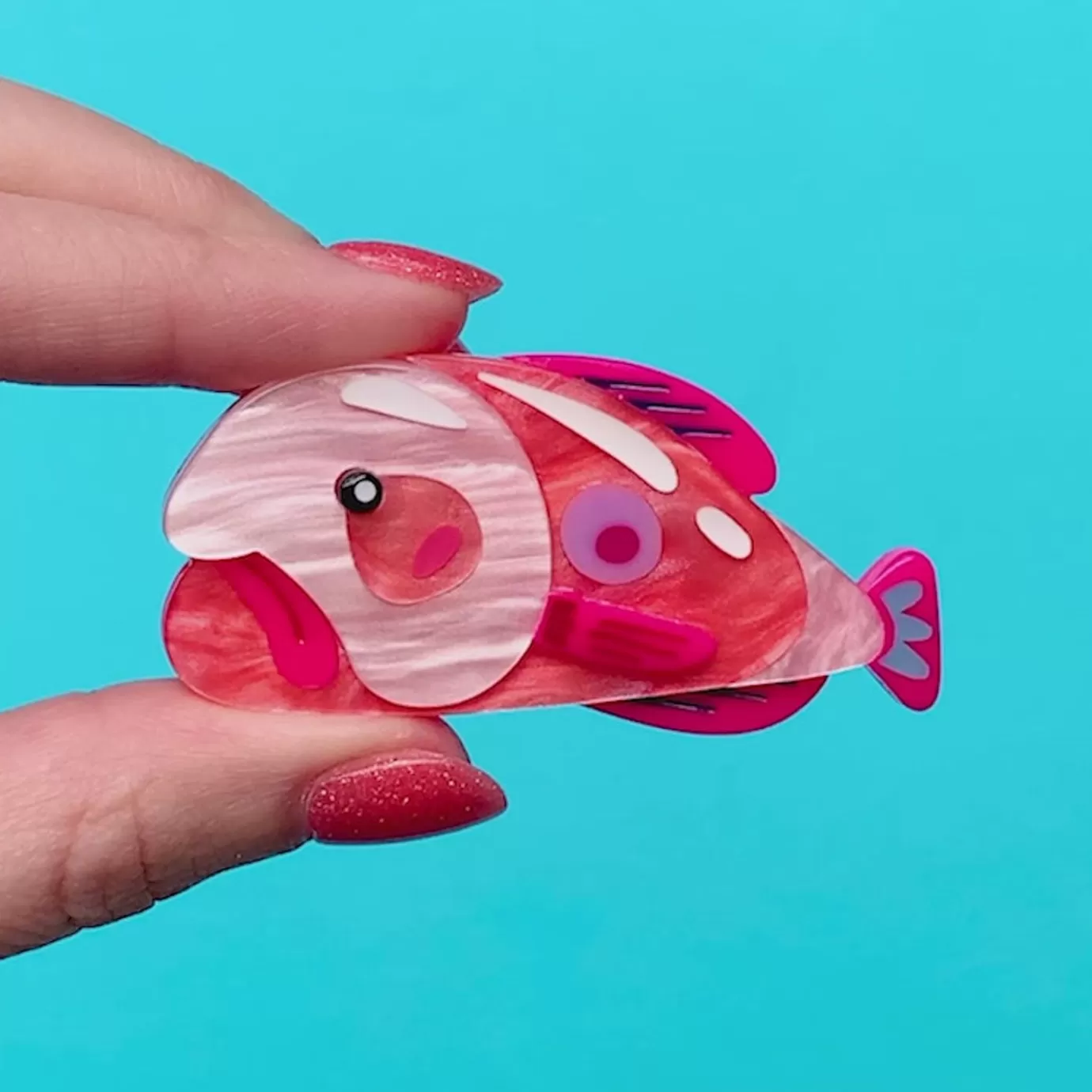 Erstwilder The Blissful Blobfish Brooch* Brooches