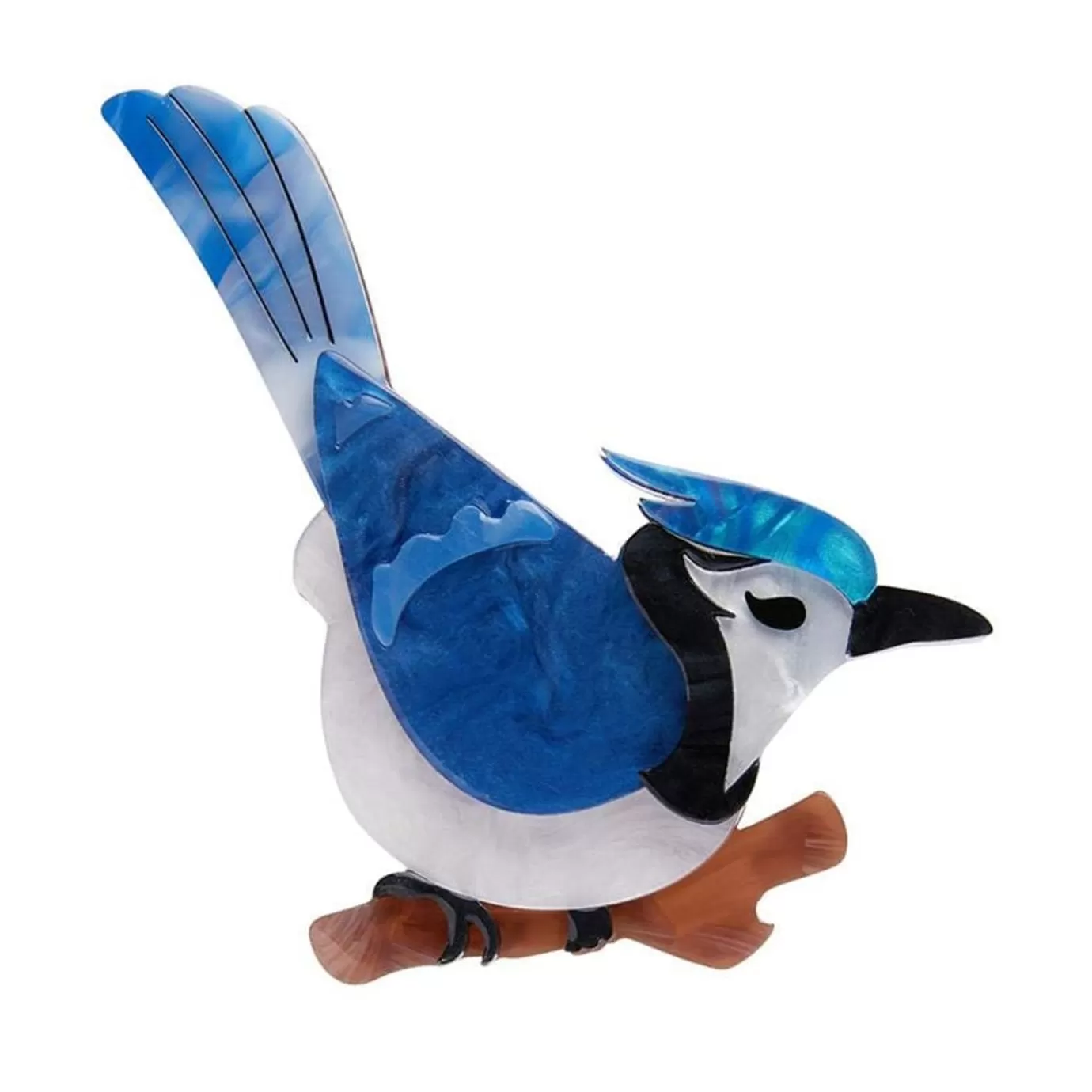 Erstwilder The Blue Jay Way Brooch* Brooches