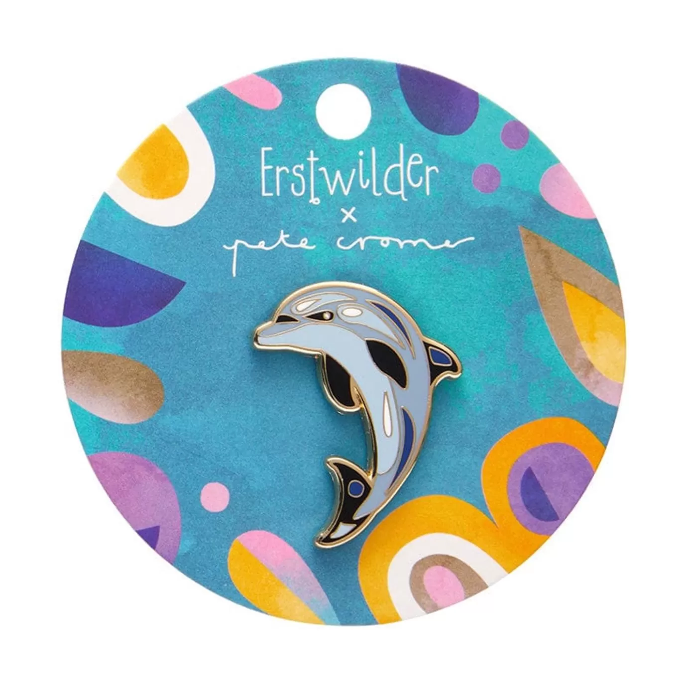 Erstwilder The Boastful Bottlenose Dolphin Enamel Pin* Enamel Pins