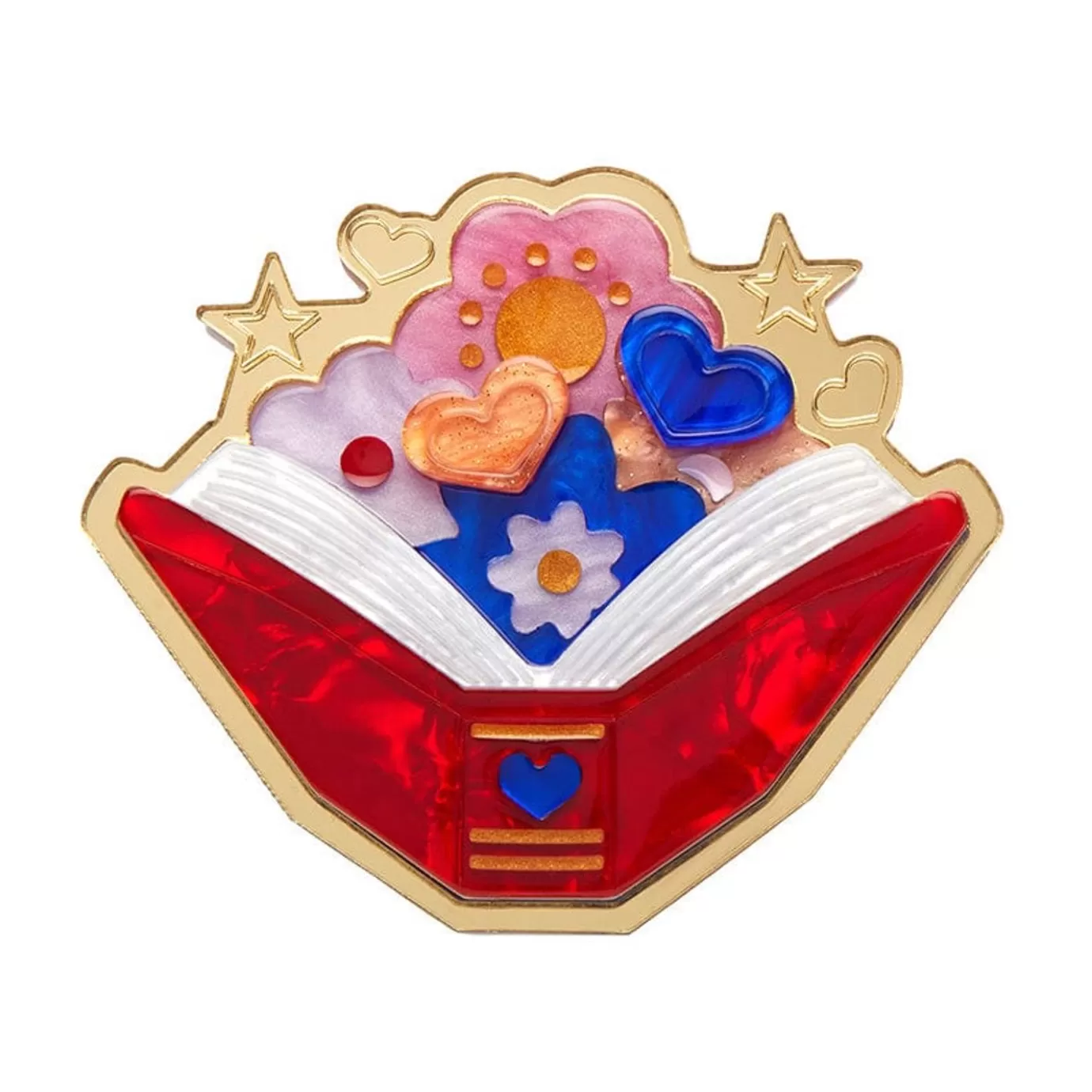 Erstwilder The Book Of Love Brooch* Brooches
