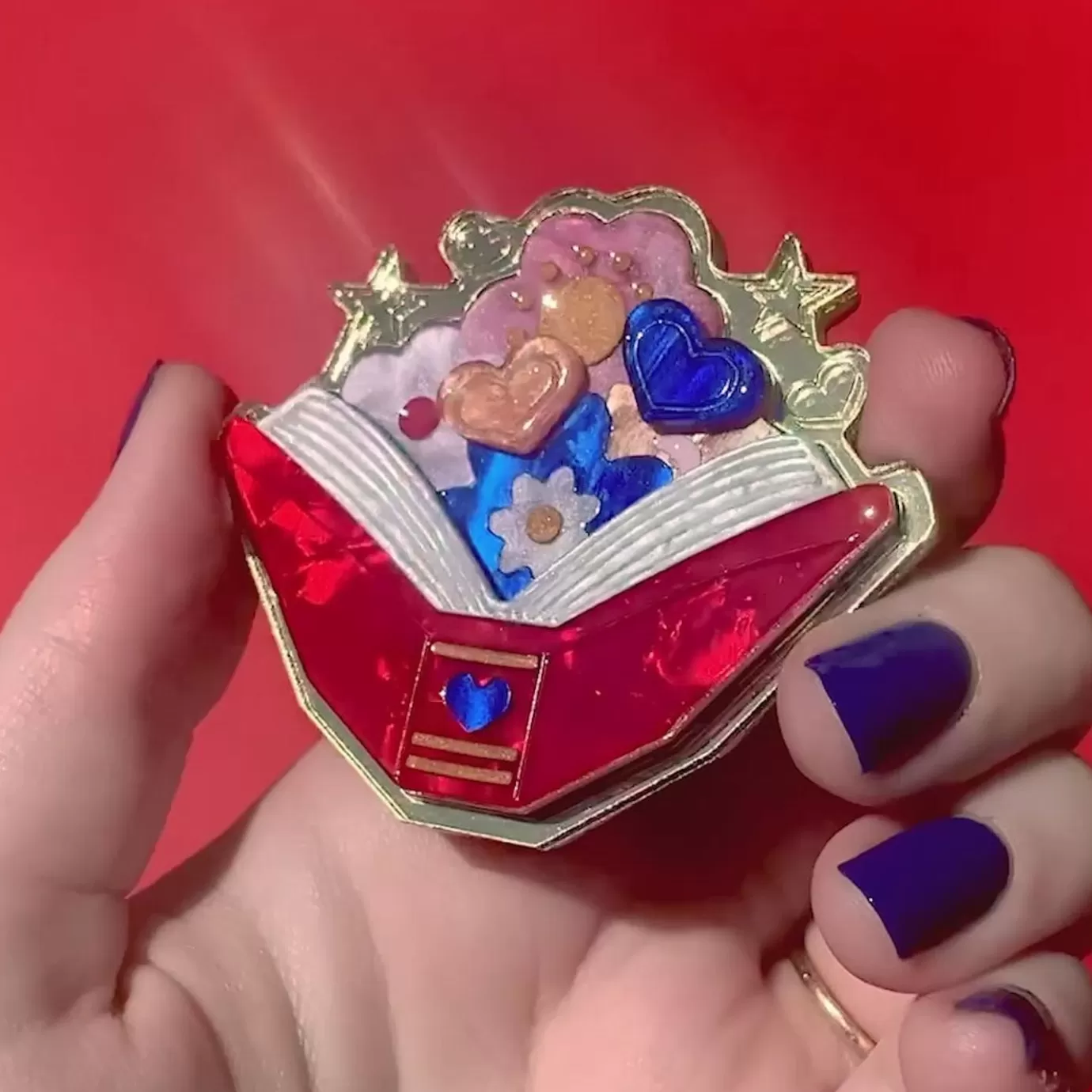 Erstwilder The Book Of Love Brooch* Brooches