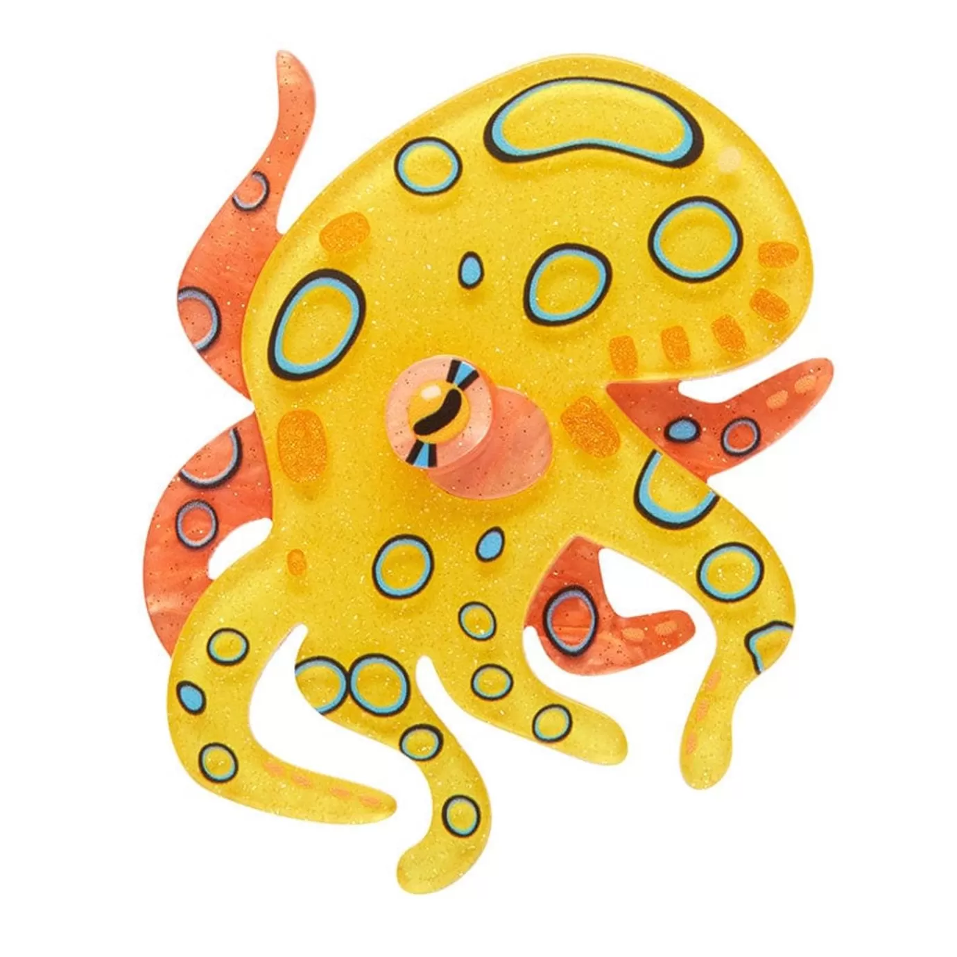 Erstwilder The Busy Blue-Ringed Octopus Brooch* Brooches