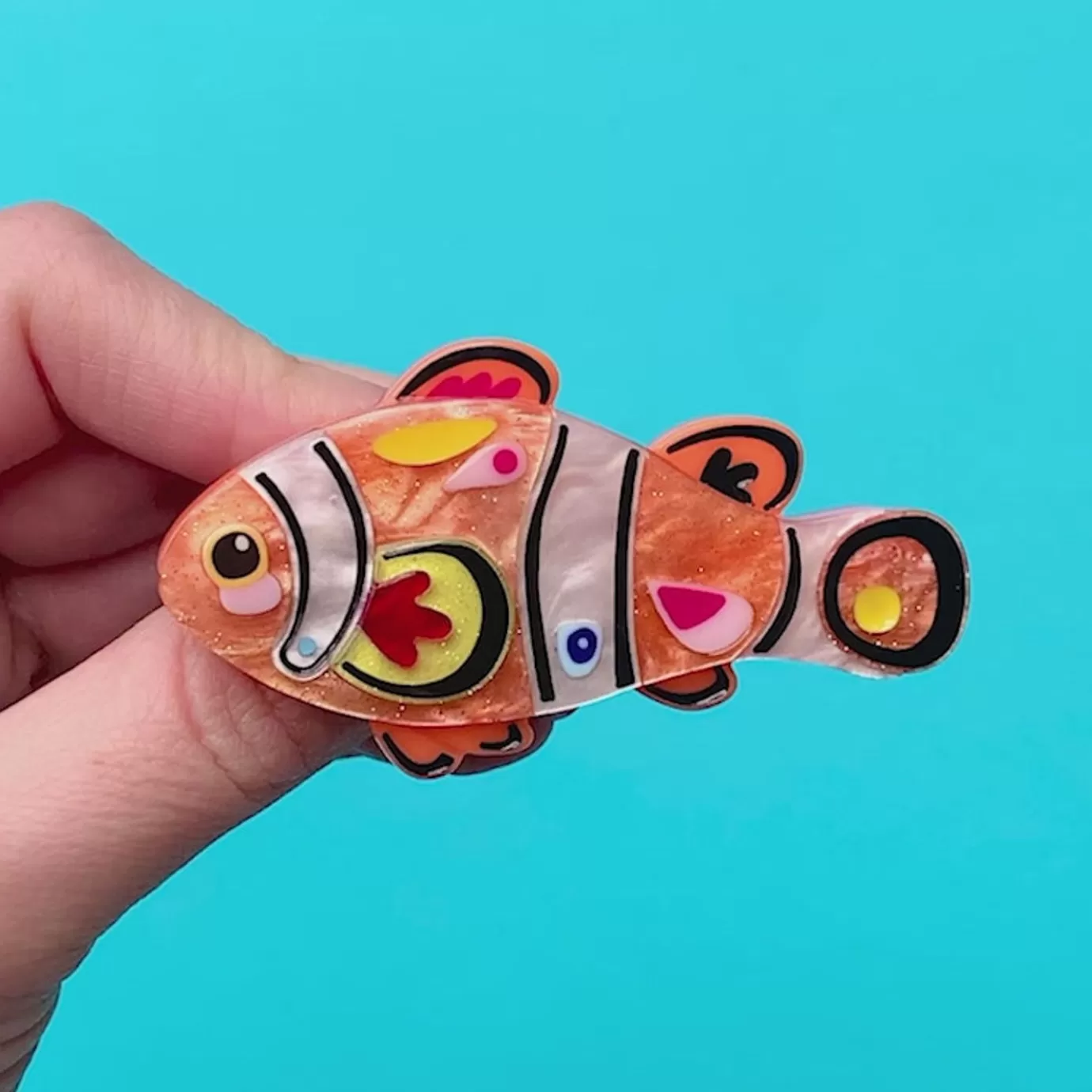 Erstwilder The Charismatic Clownfish Brooch* Brooches