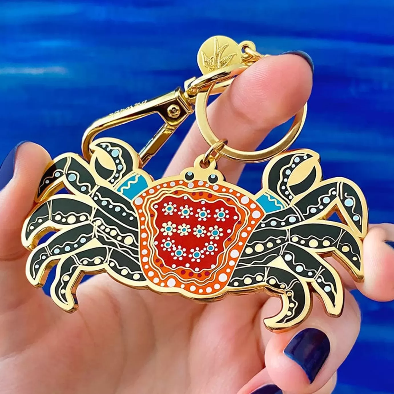 Erstwilder The Crab 'Gadambal' Key Ring* Enamel Key Rings