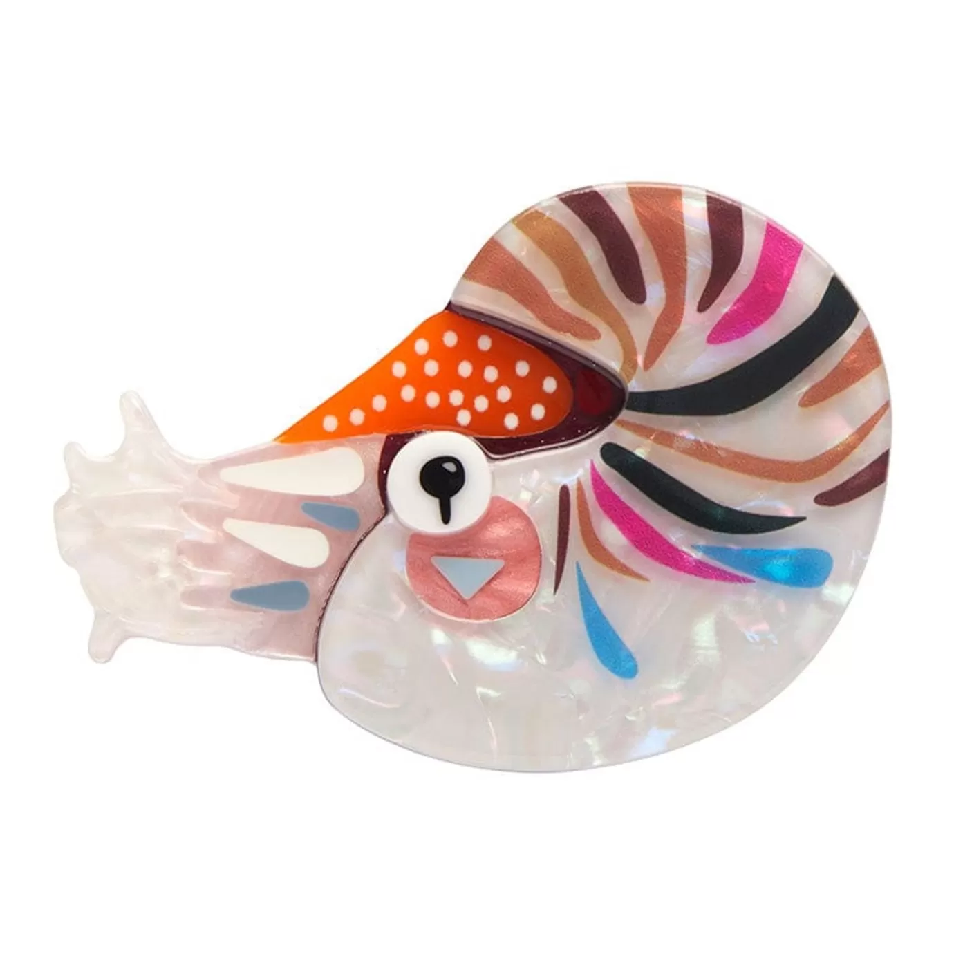 Erstwilder The Cryptic Chambered Nautilus Brooch* Brooches