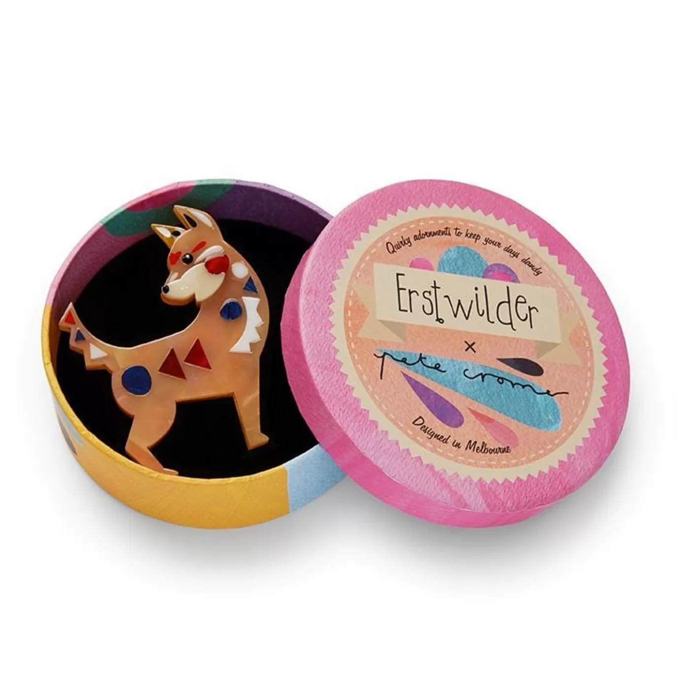 Erstwilder The Dapper Dingo* Brooches