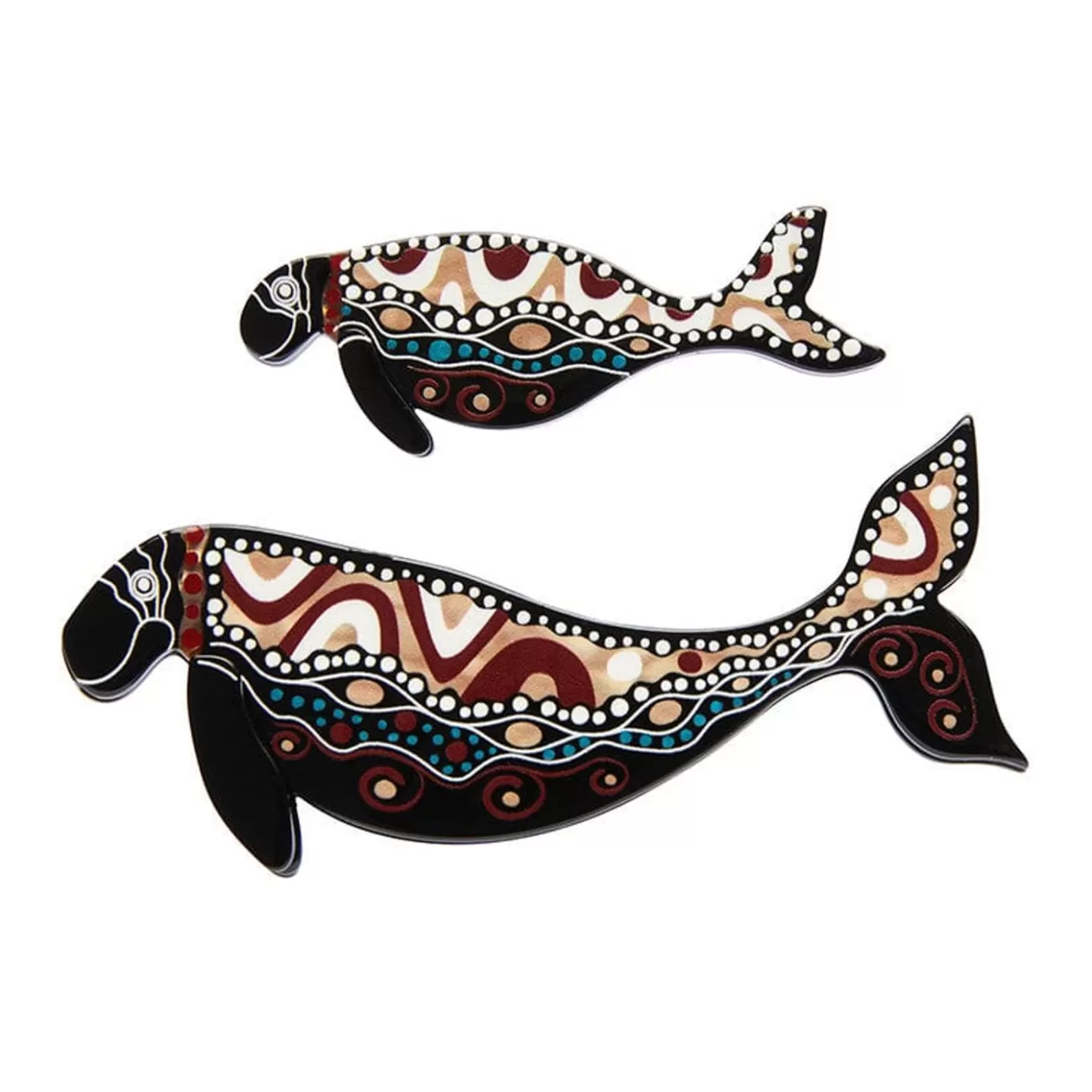 Erstwilder The Dugong Brooch Set* Brooches