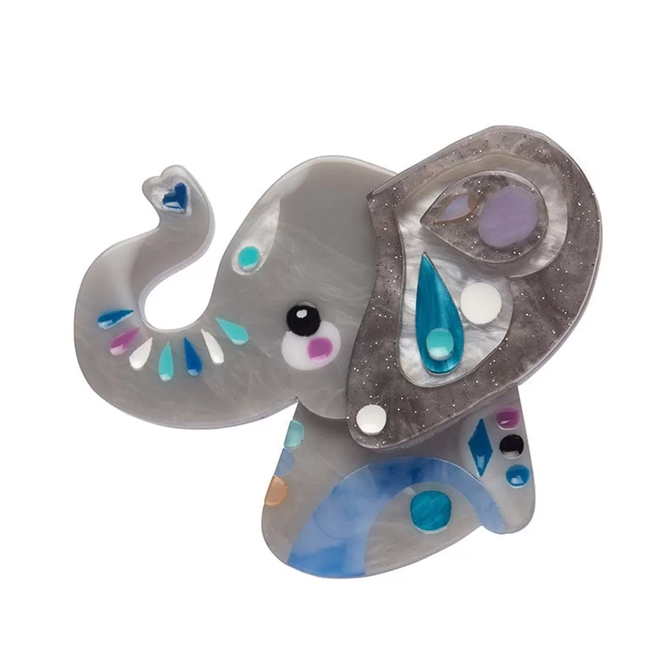 Erstwilder The Elated Elephant Brooch* Brooches