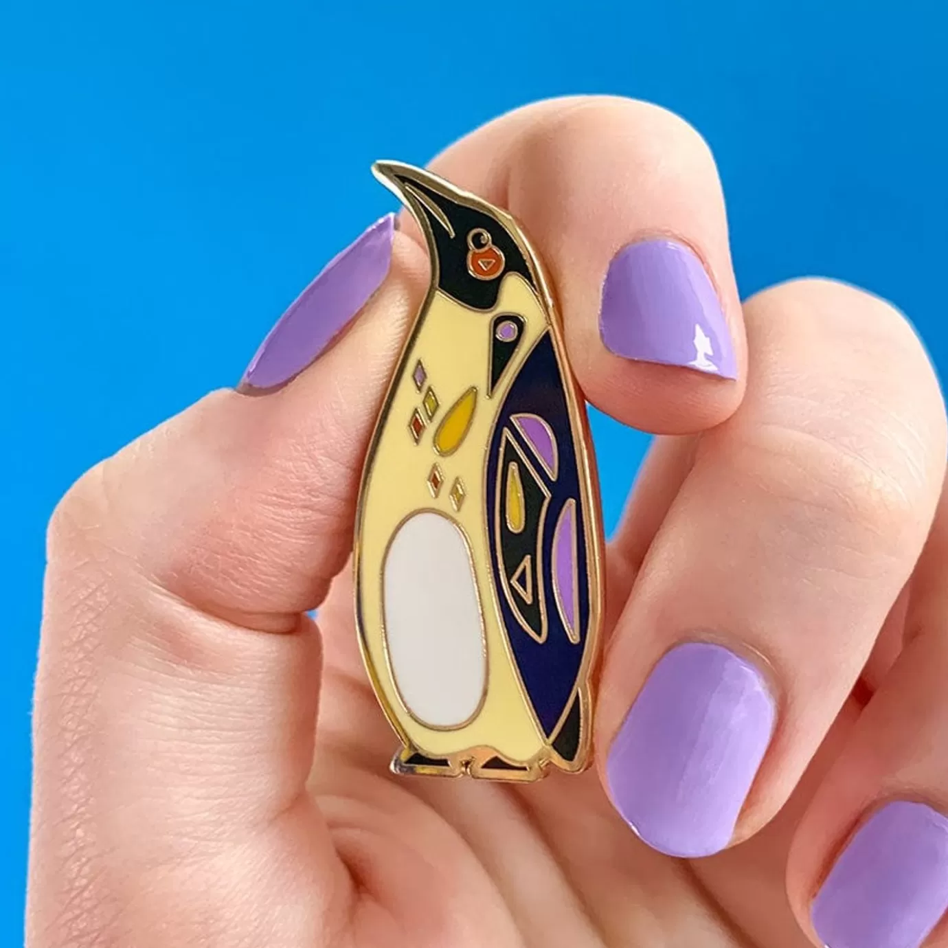 Erstwilder The Emboldened Emperor Penguin Enamel Pin* Enamel Pins