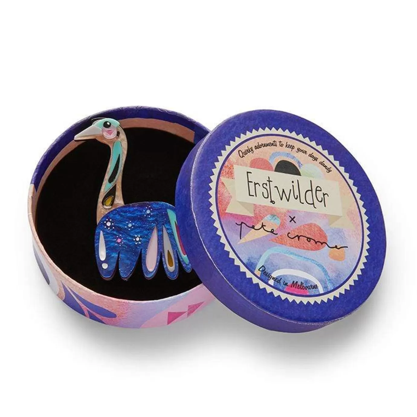 Erstwilder The Enchanting Emu Brooch* Brooches