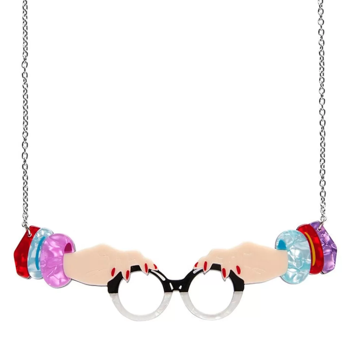 Erstwilder The Face Of Style Iris Necklace* Necklaces