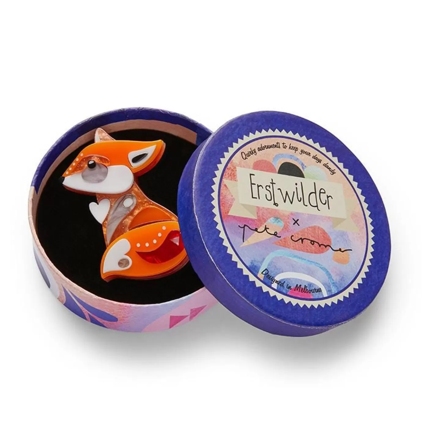 Erstwilder The Footloose Fox Brooch* Brooches