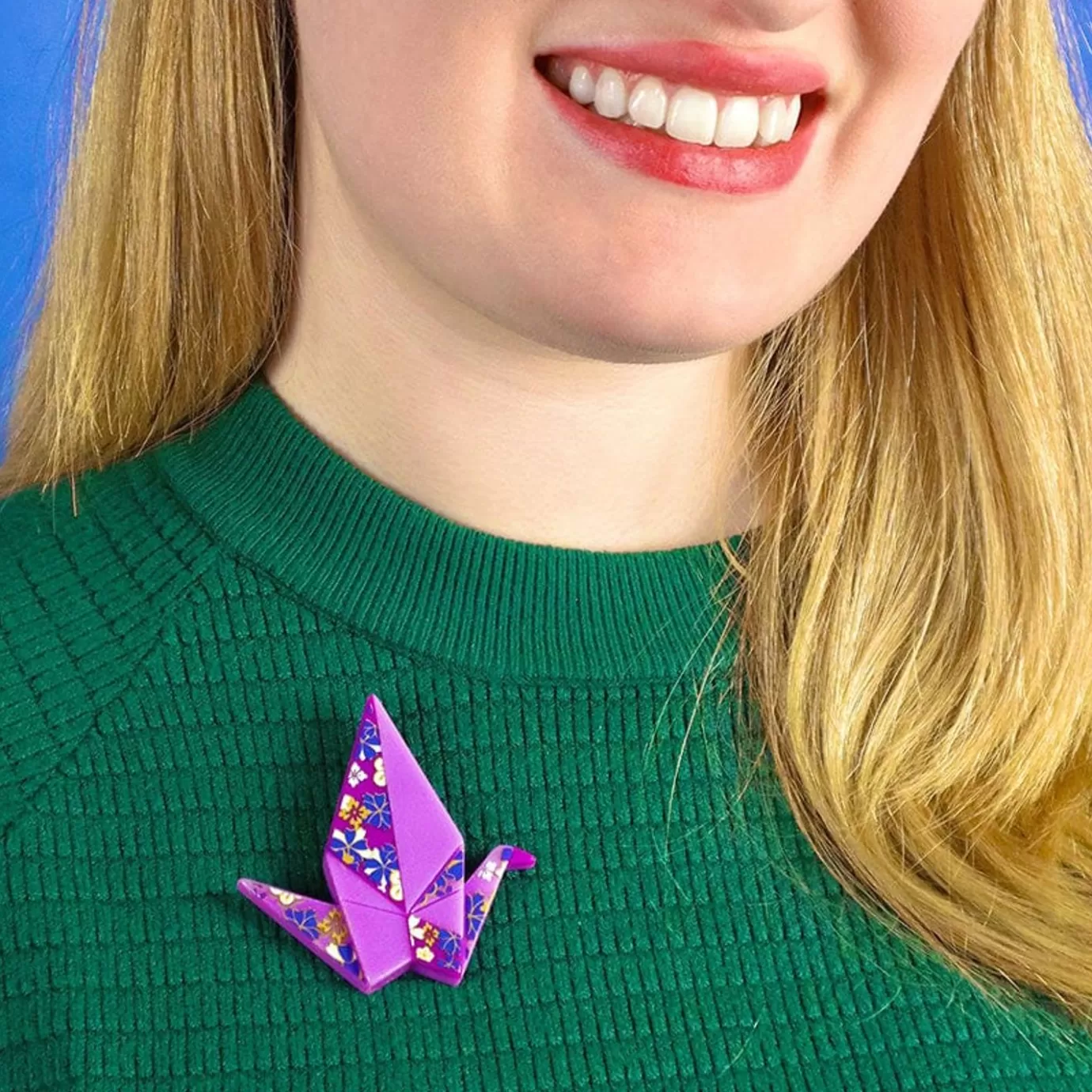 Erstwilder The Fortunate Crane Brooch* Brooches