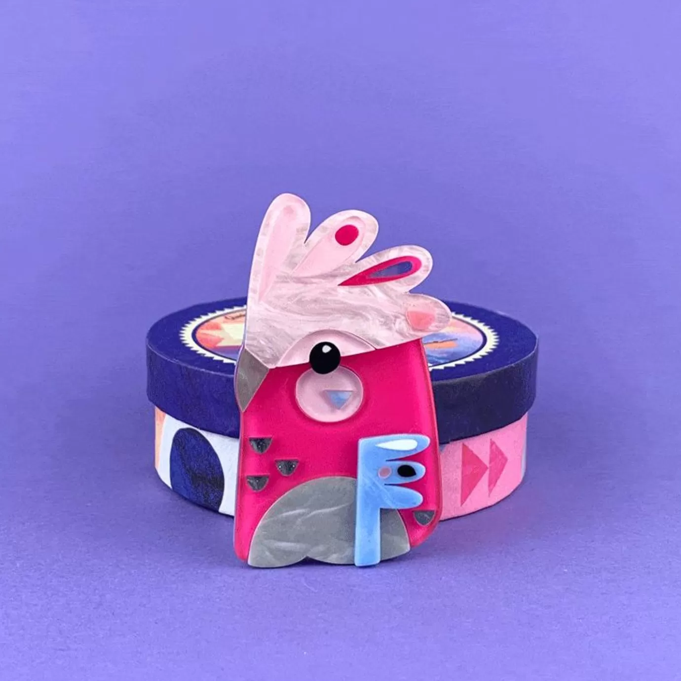 Erstwilder The Garrulous Galah Brooch* Brooches