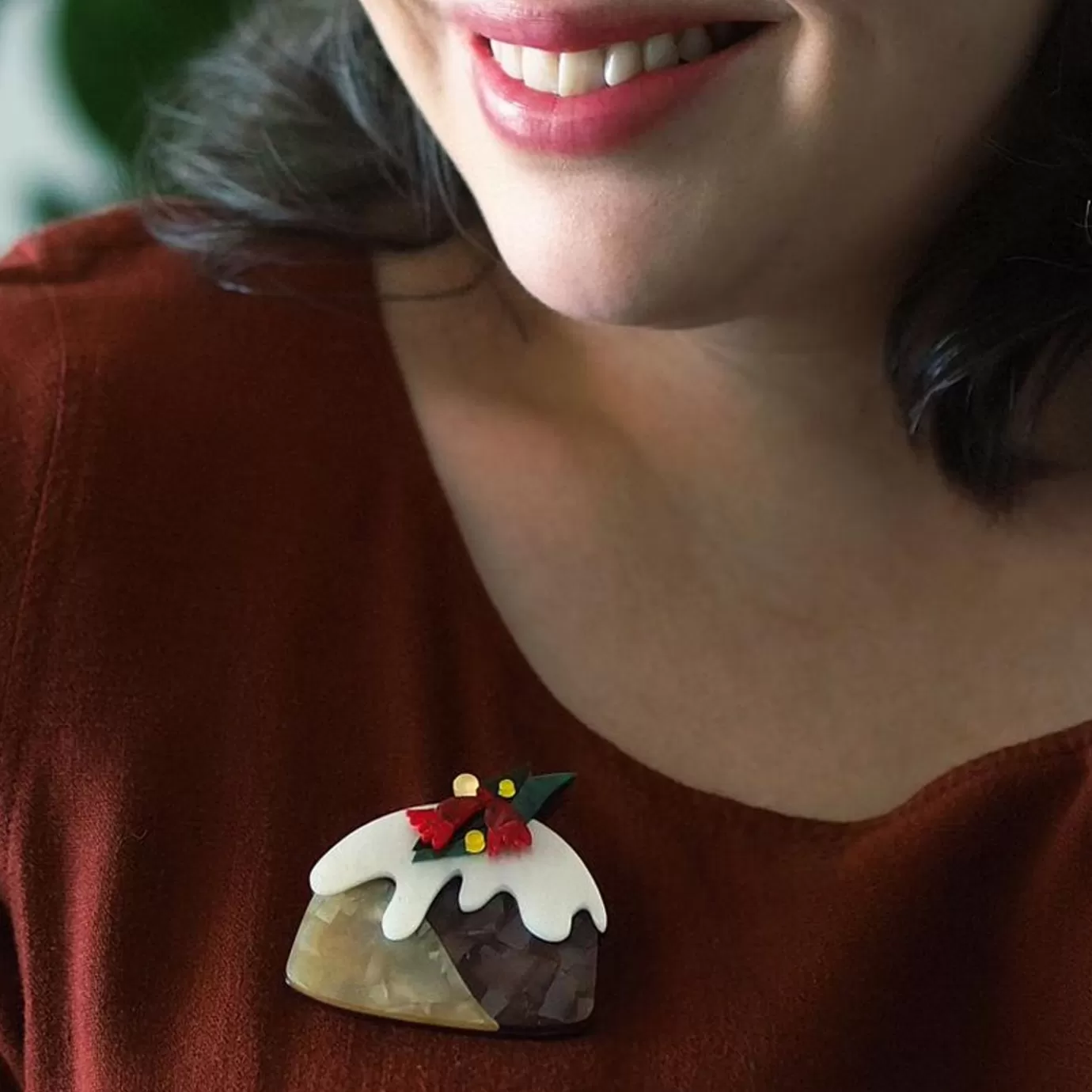 Erstwilder The Good Pud Brooch* Brooches