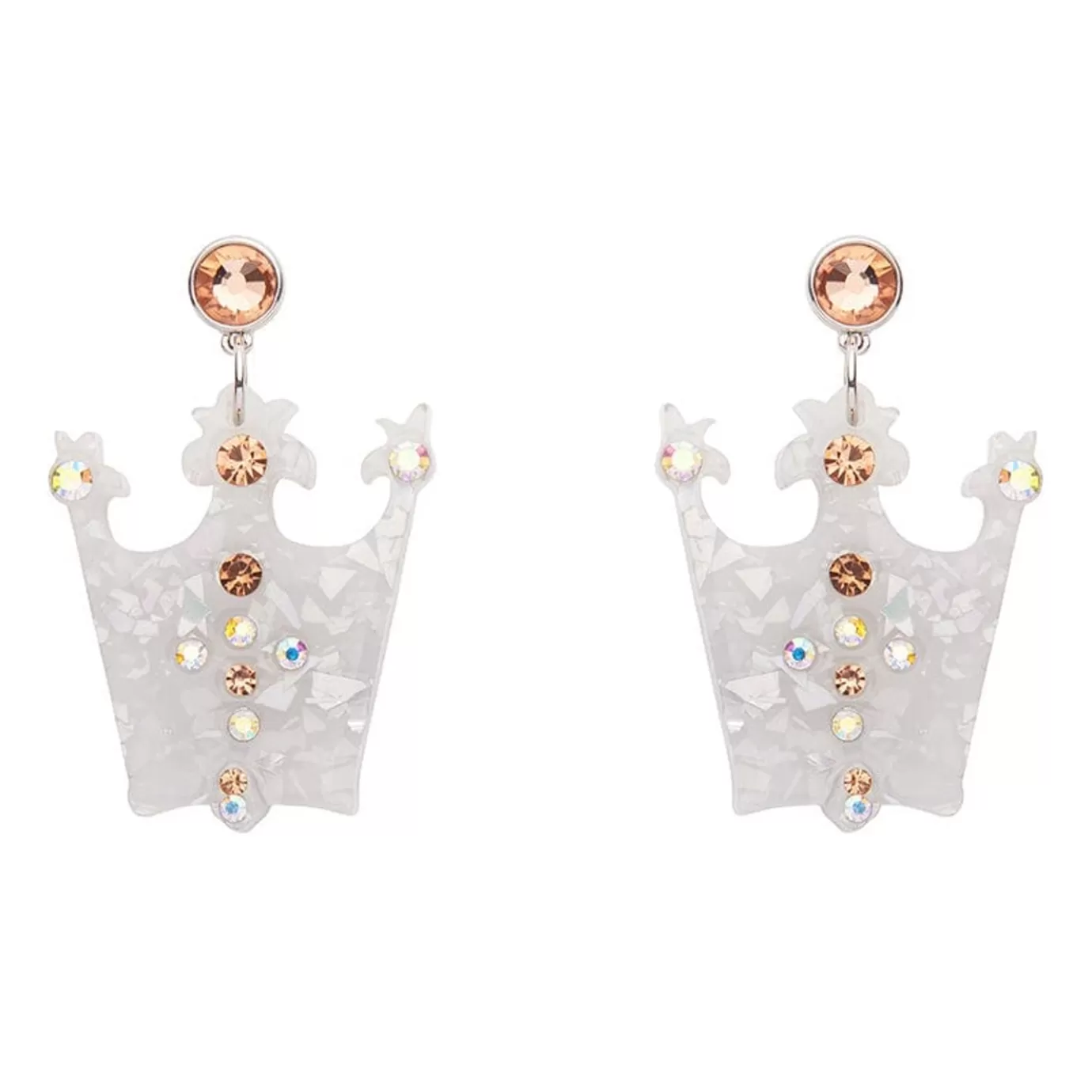 Erstwilder The Good Witch'S Crown Earrings* Earrings
