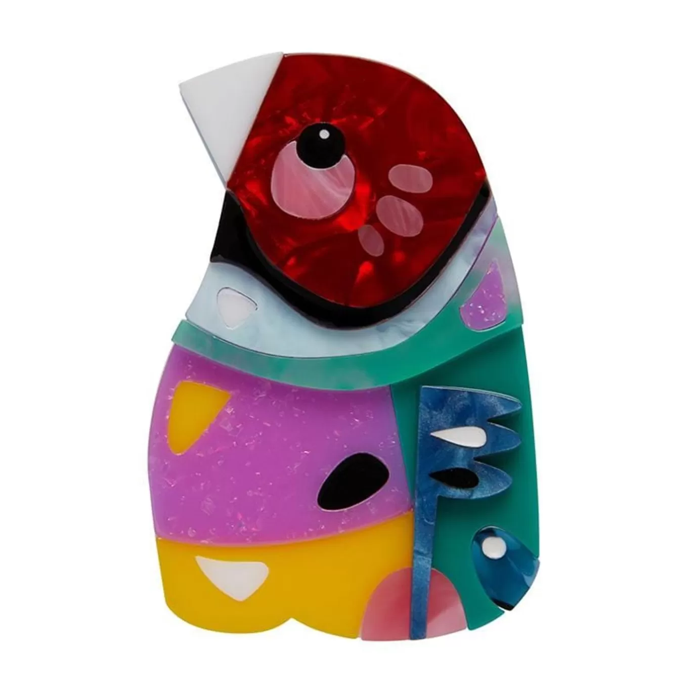 Erstwilder The Gracious Gouldian Finch* Brooches