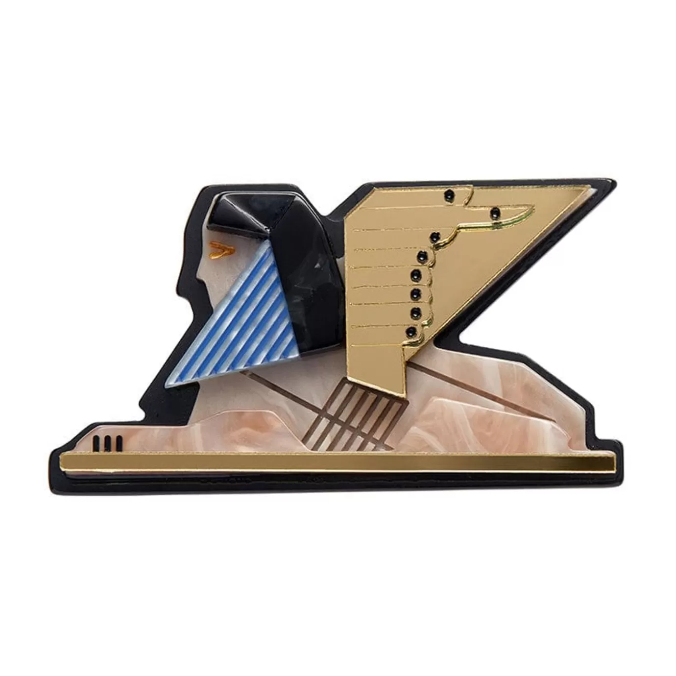 Erstwilder The Great Sphinx Brooch* Brooches
