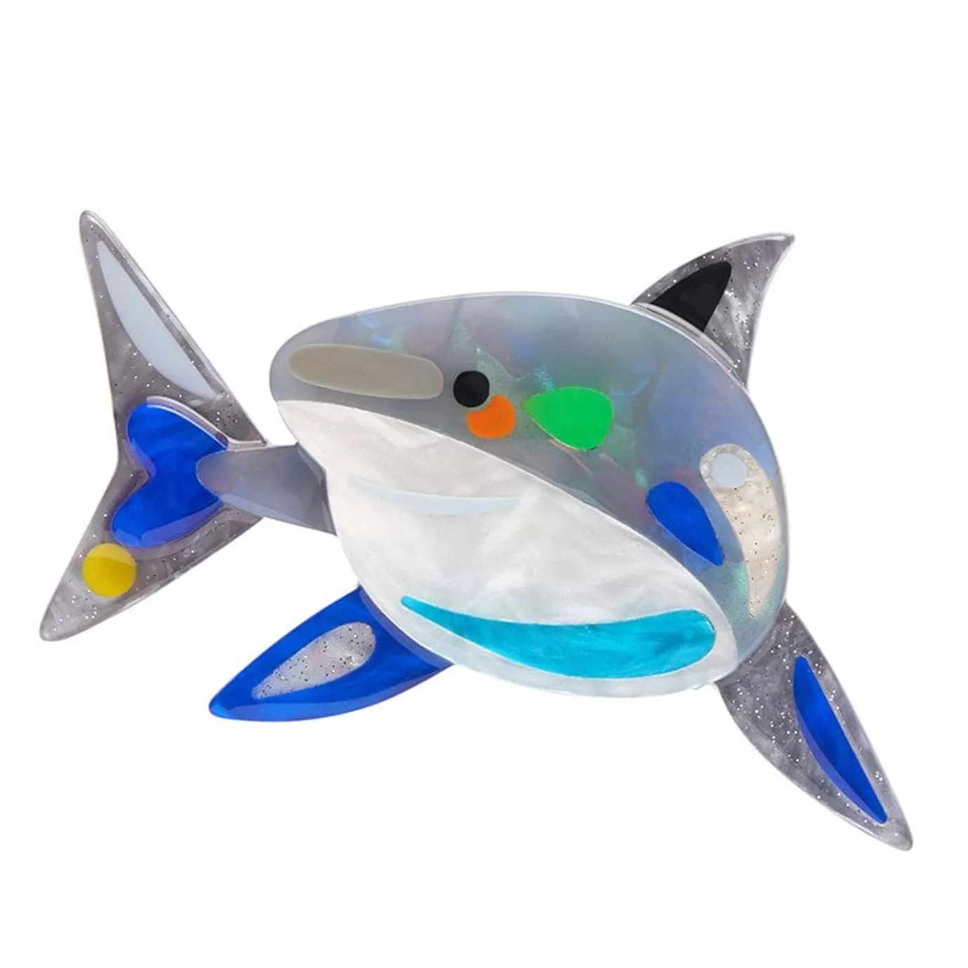 Erstwilder The Guileless Great White Shark Brooch* Brooches