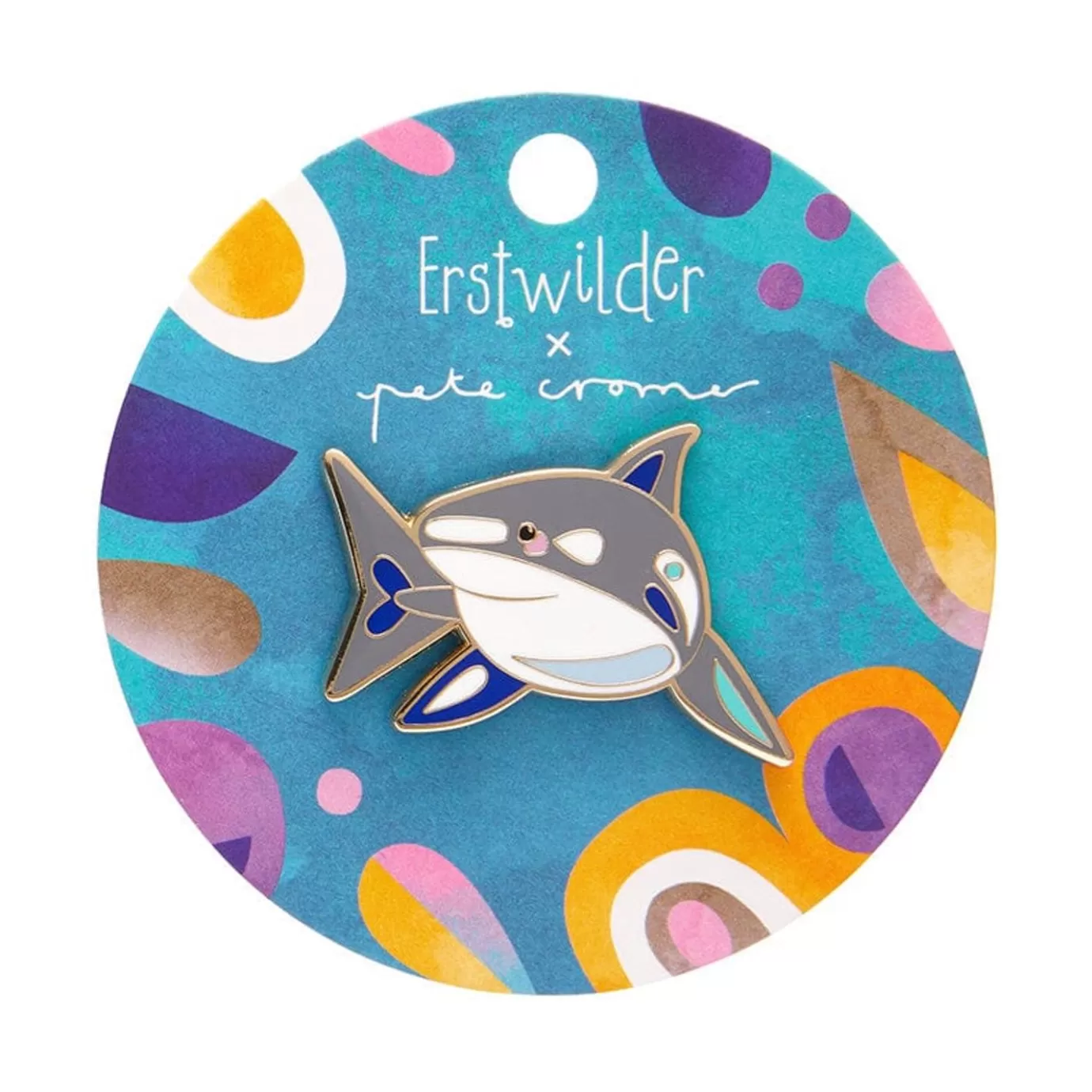 Erstwilder The Guileless Great White Shark Enamel Pin* Enamel Pins