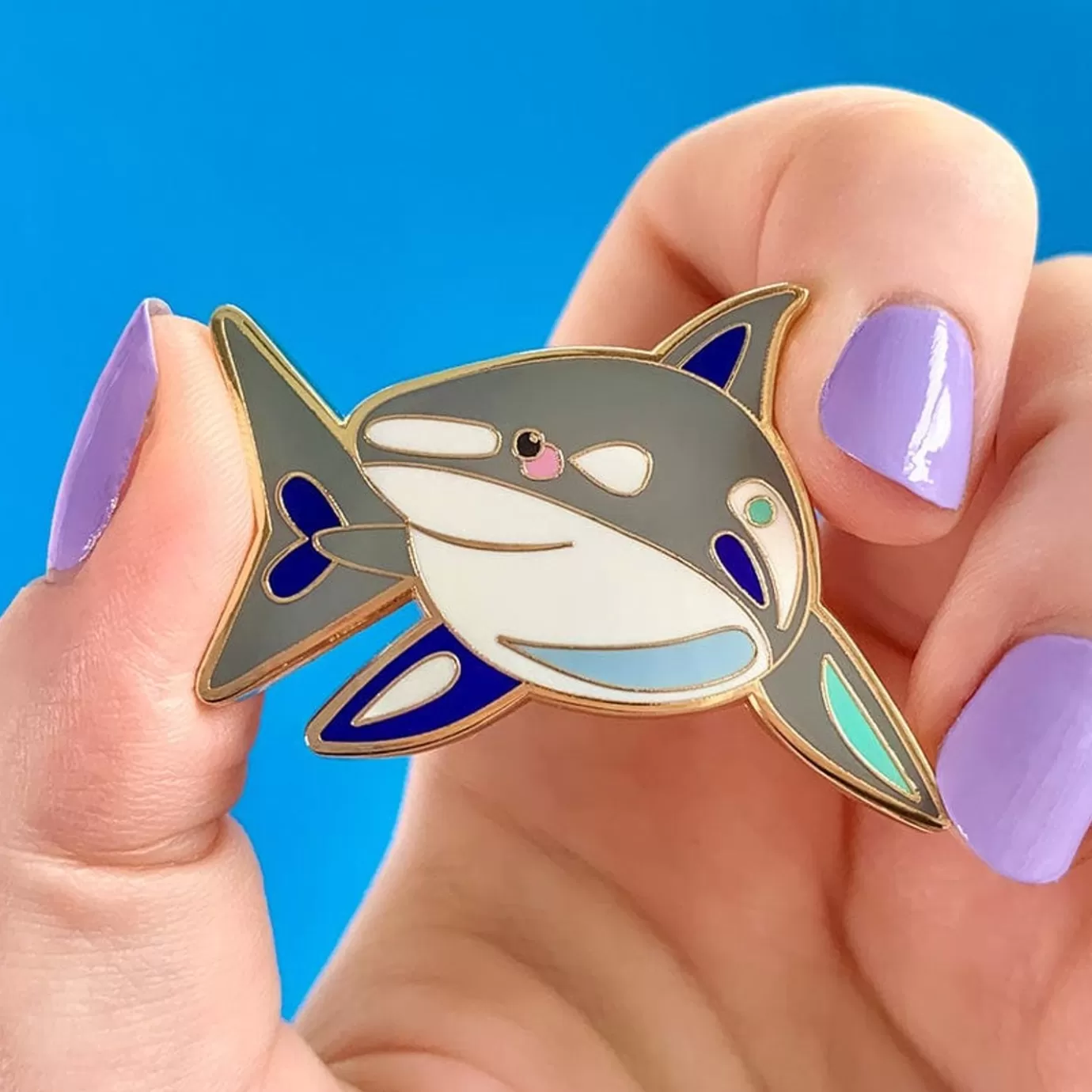 Erstwilder The Guileless Great White Shark Enamel Pin* Enamel Pins