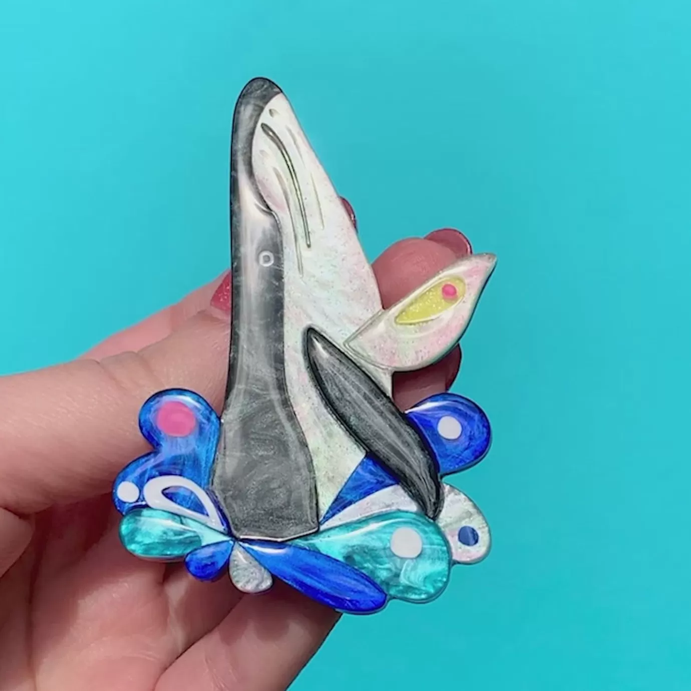 Erstwilder The Halcyon Humpback Whale Brooch* Brooches