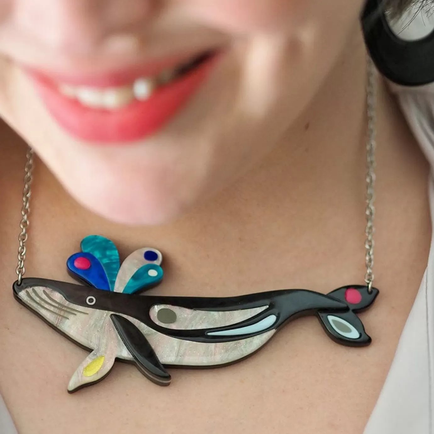Erstwilder The Halcyon Humpback Whale Necklace* Necklaces