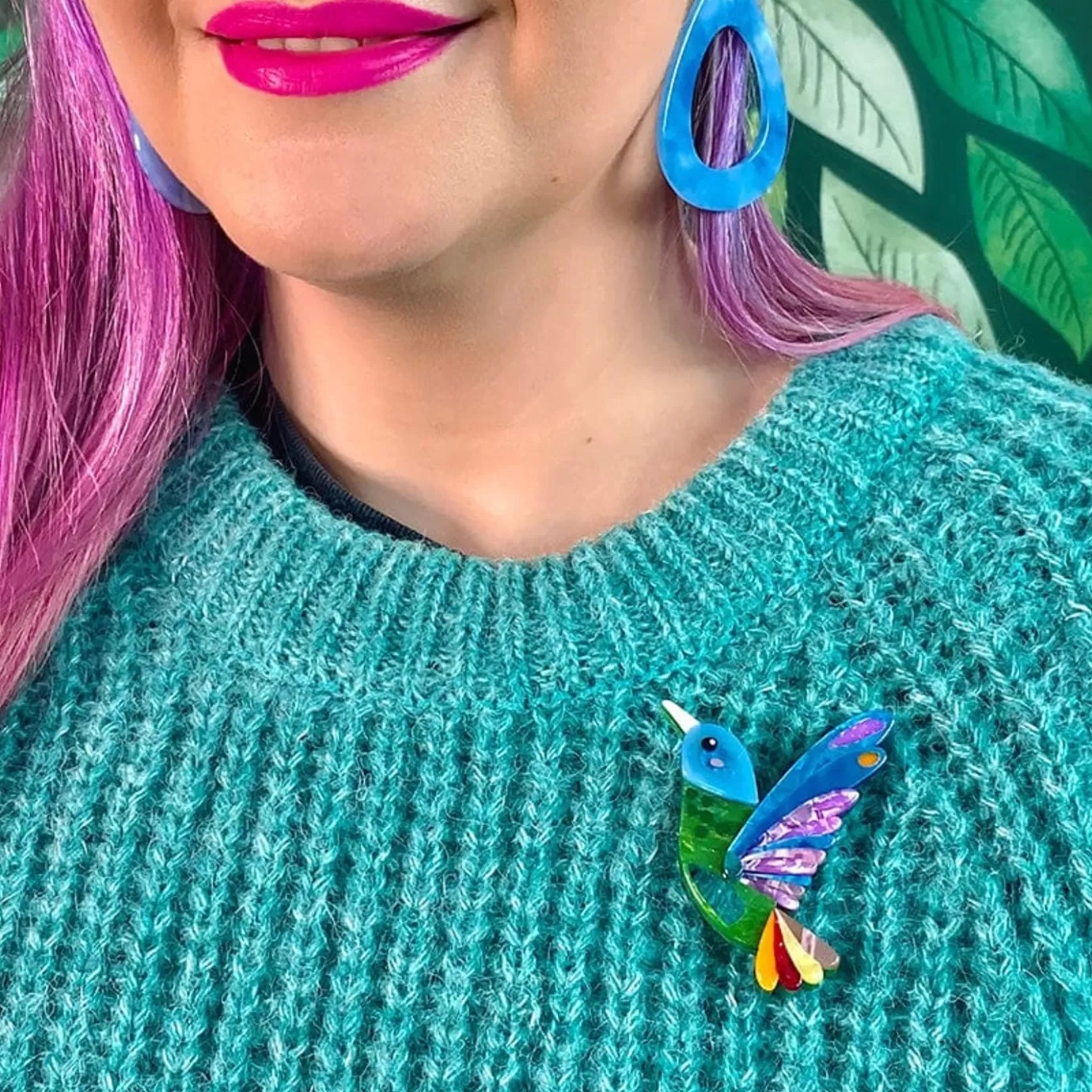Erstwilder The Hardworking Hummingbird Brooch* Brooches
