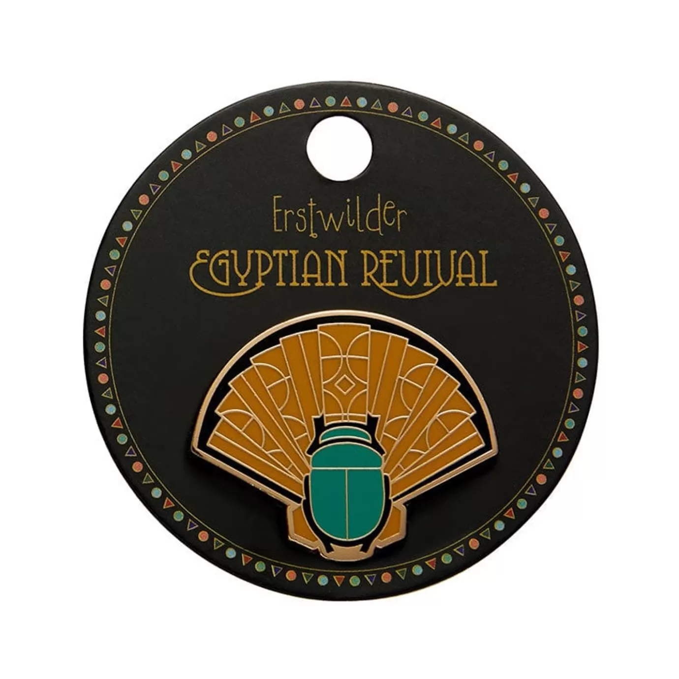 Erstwilder The Heart Of Egypt Scarab Enamel Pin* Enamel Pins