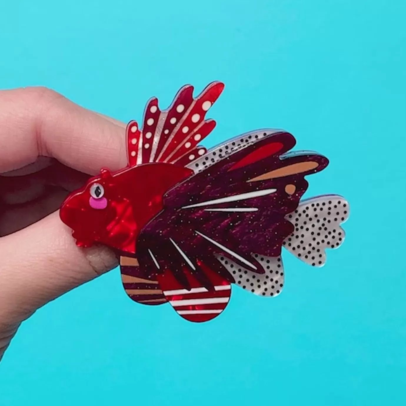 Erstwilder The Lavish Lionfish Brooch* Brooches