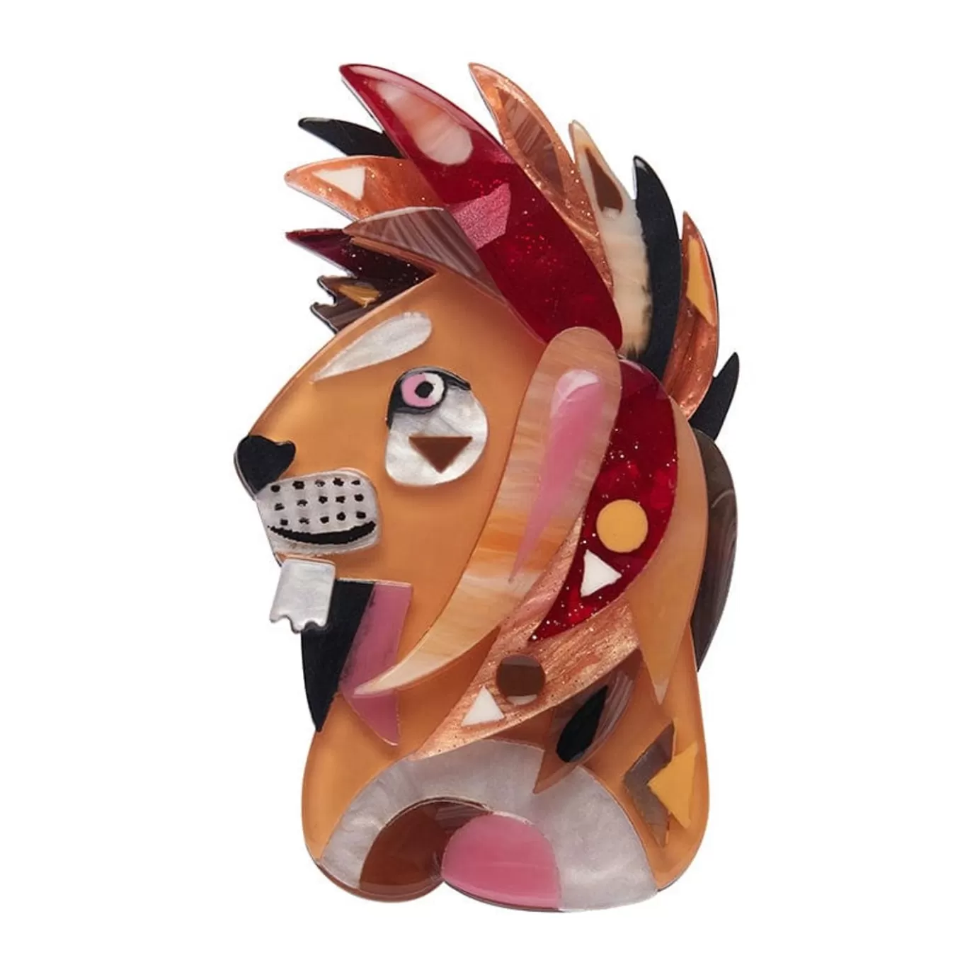 Erstwilder The Liberated Lion Brooch* Brooches