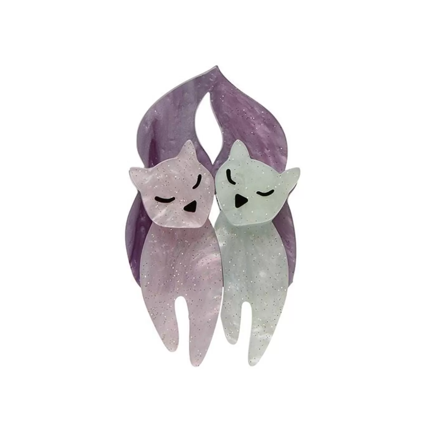 Erstwilder The Love Cats Mini Brooch* Brooches