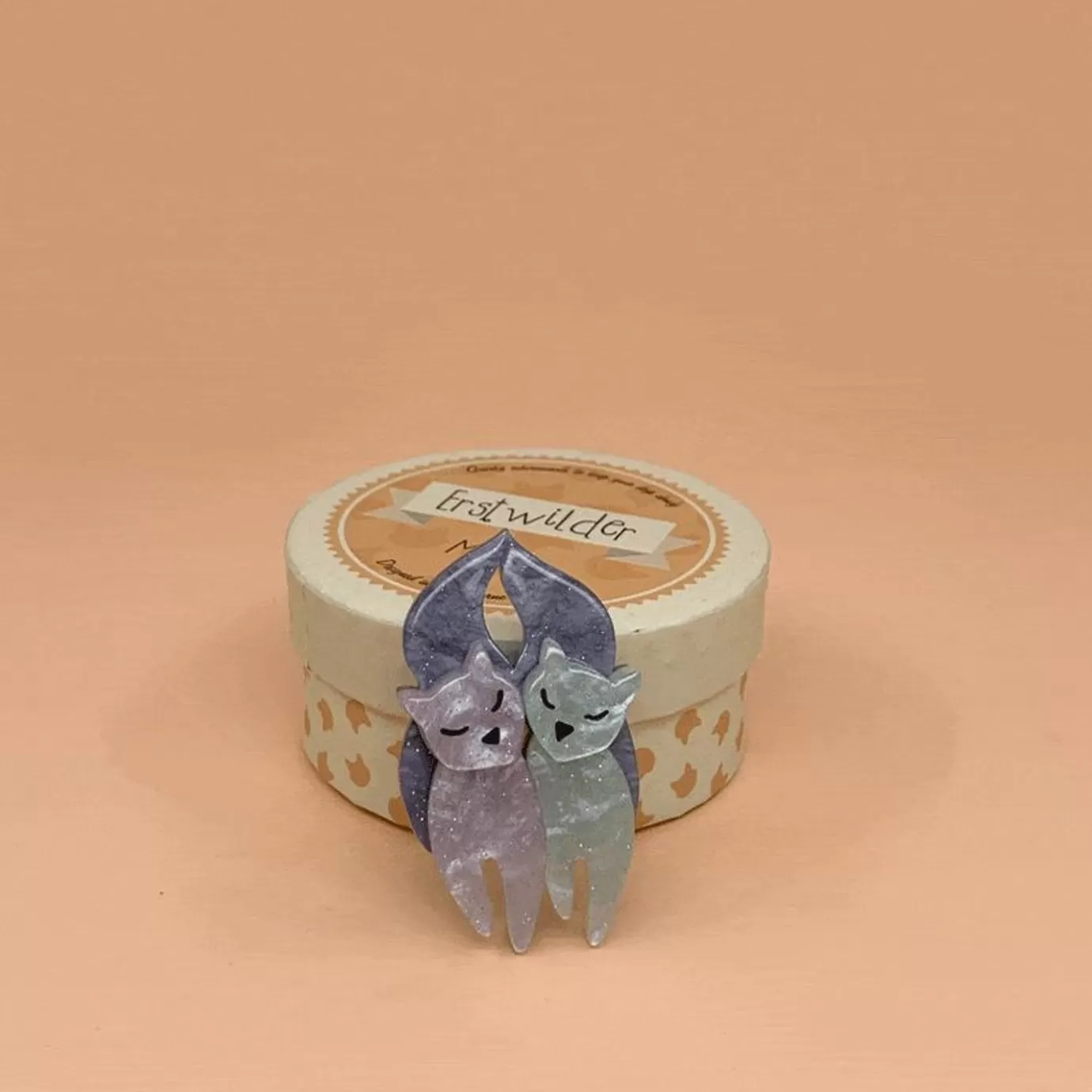 Erstwilder The Love Cats Mini Brooch* Brooches