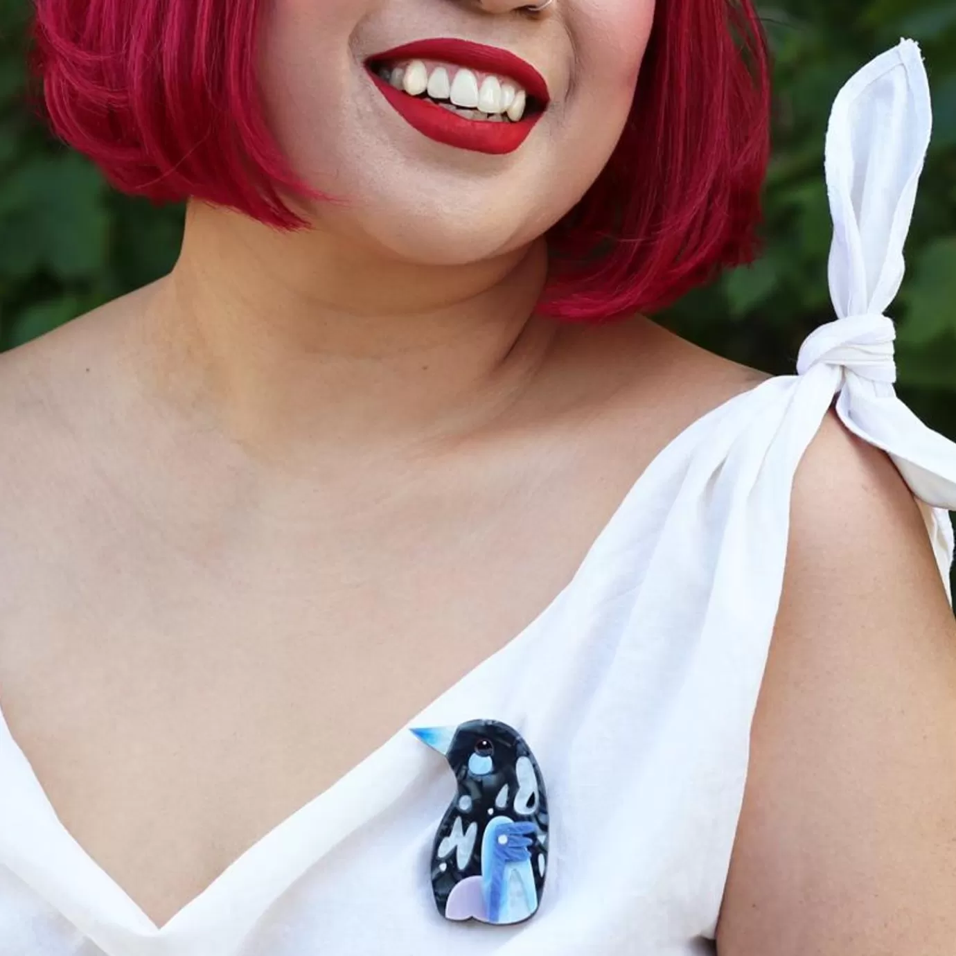 Erstwilder The Magnanimous Magpie Brooch* Brooches