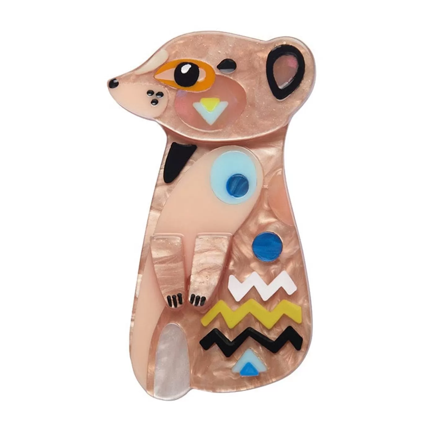 Erstwilder The Masterful Meerkat Brooch* Brooches