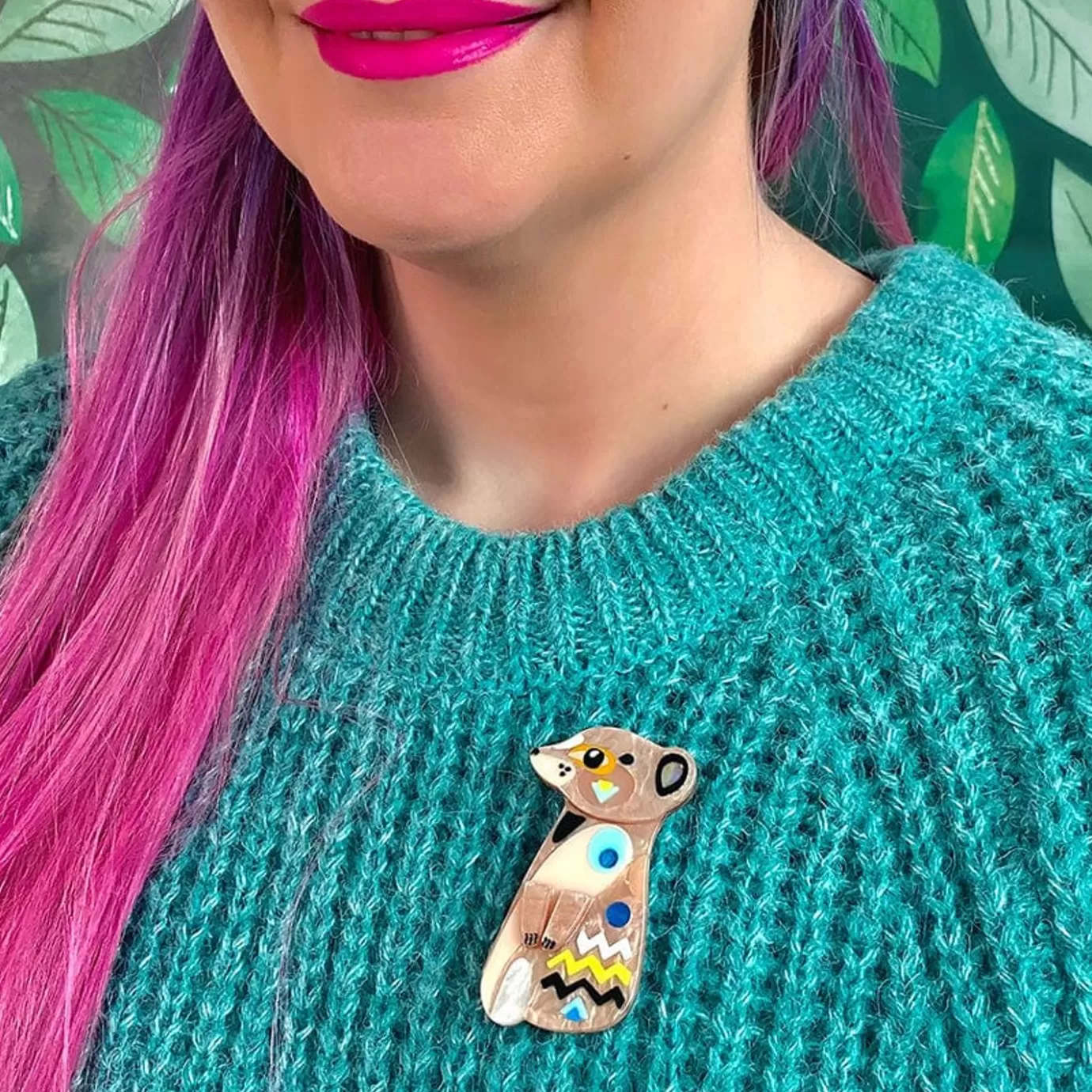 Erstwilder The Masterful Meerkat Brooch* Brooches