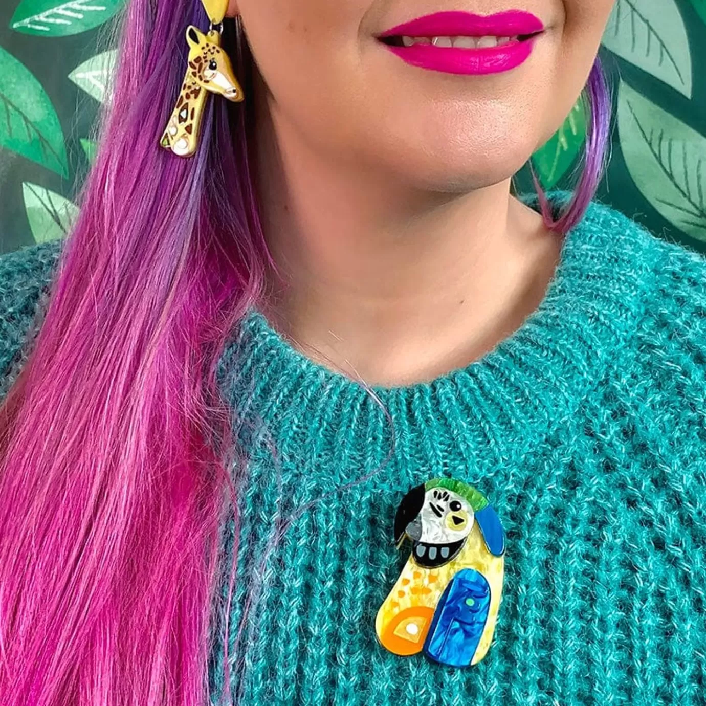 Erstwilder The Maverick Macaw Brooch* Brooches