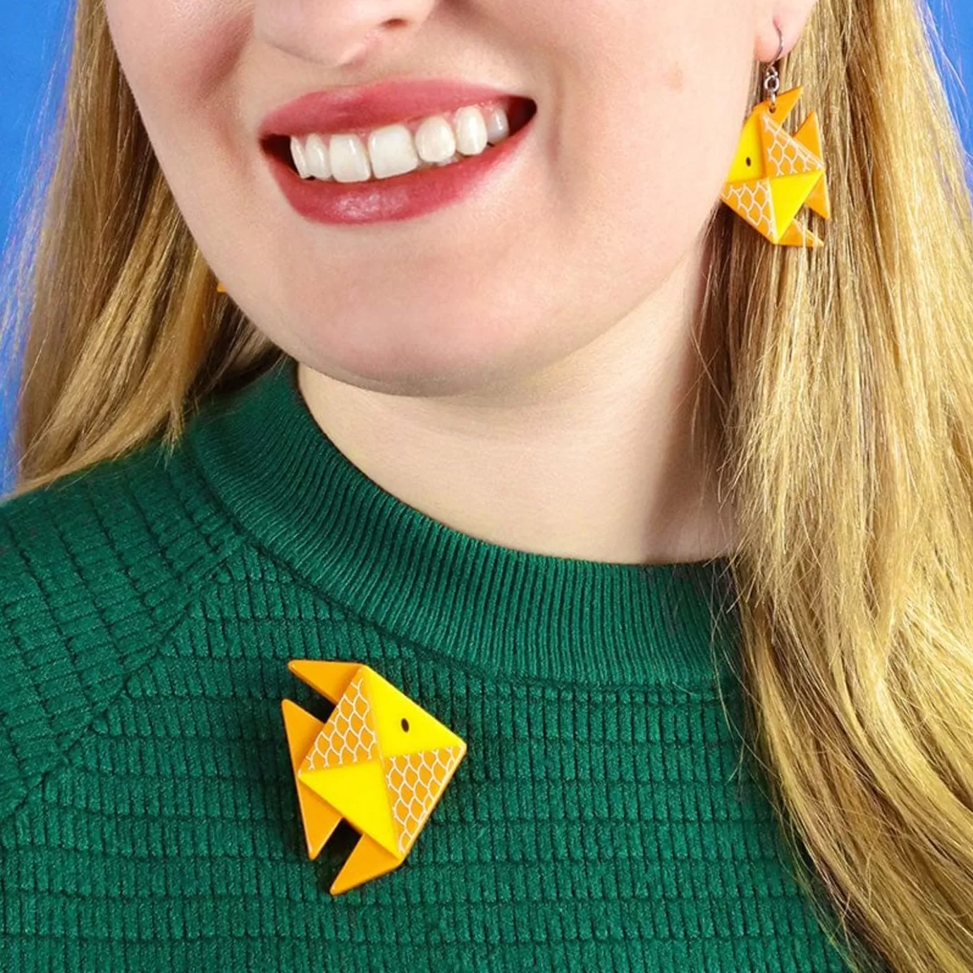 Erstwilder The Memorable Goldfish Brooch* Brooches