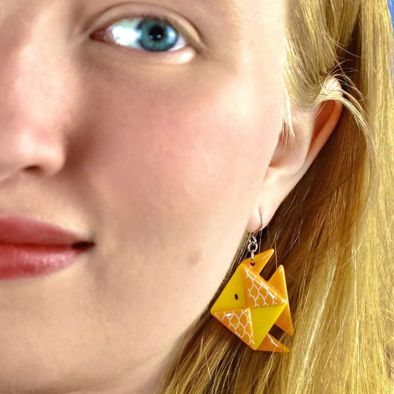 Erstwilder The Memorable Goldfish Drop Earrings* Earrings