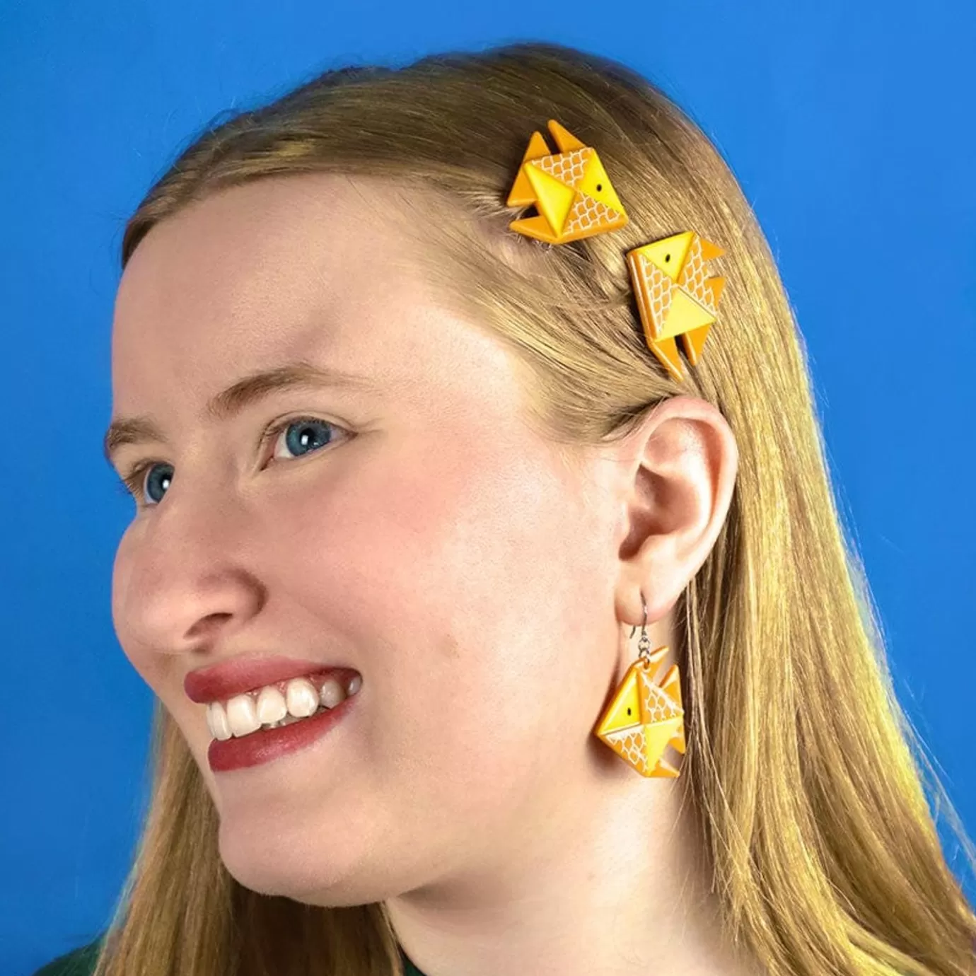 Erstwilder The Memorable Goldfish Hair Clips Set - 2 Piece* Hair Clips & Claws