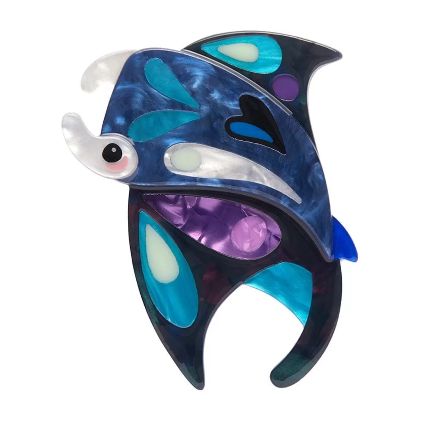 Erstwilder The Mercurial Manta Ray Brooch* Brooches